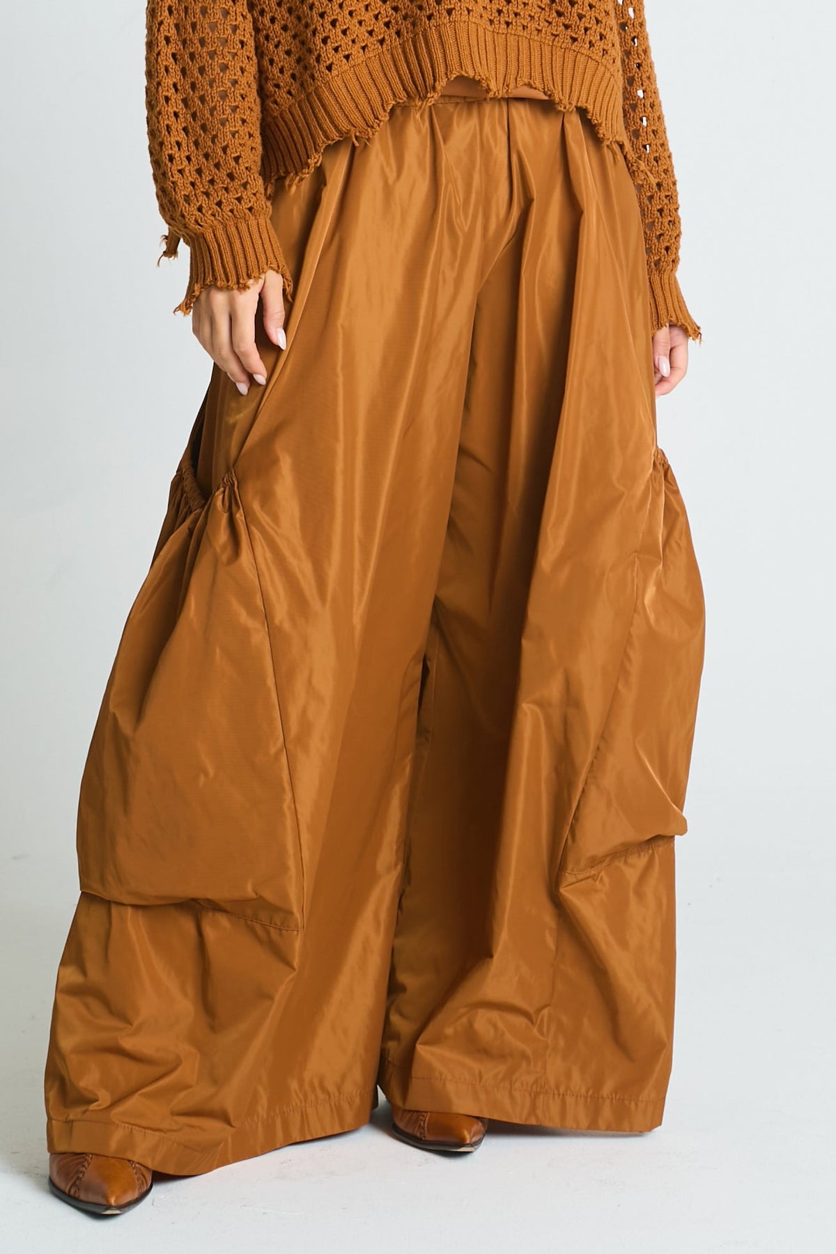 Nylon Big Pocket Pants