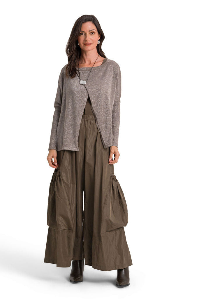 Nylon Big Pocket Pants - Turtle