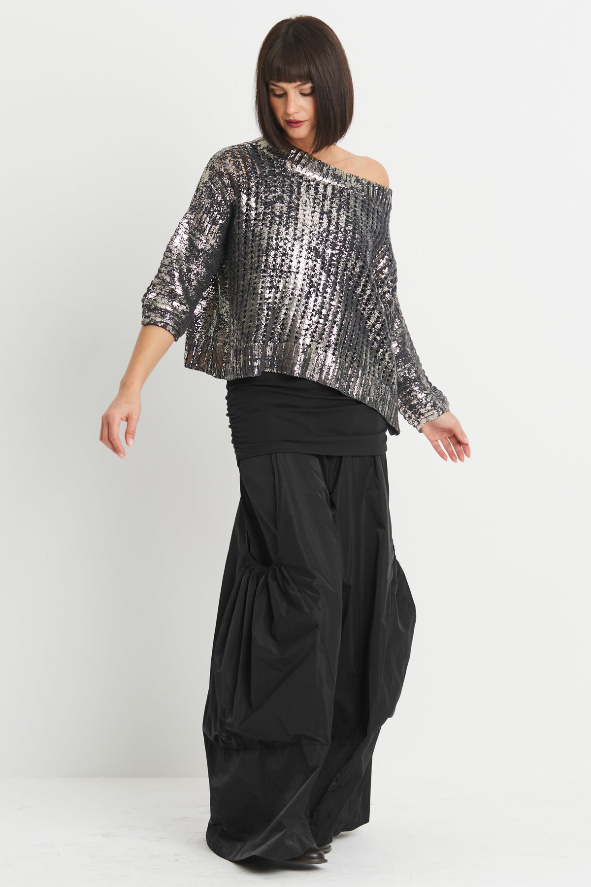 Nylon Big Pocket Pants