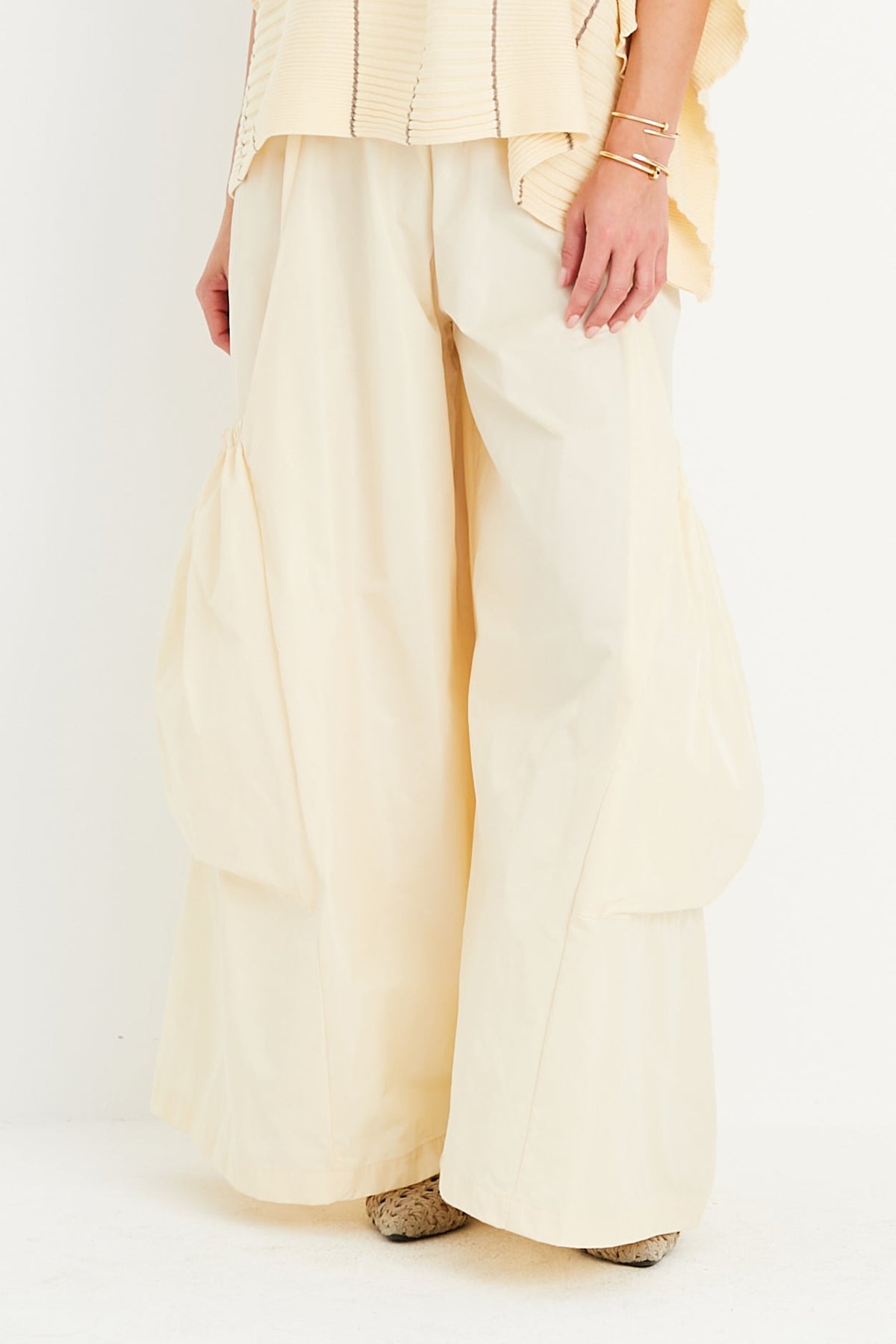 Nylon Big Pocket Pants