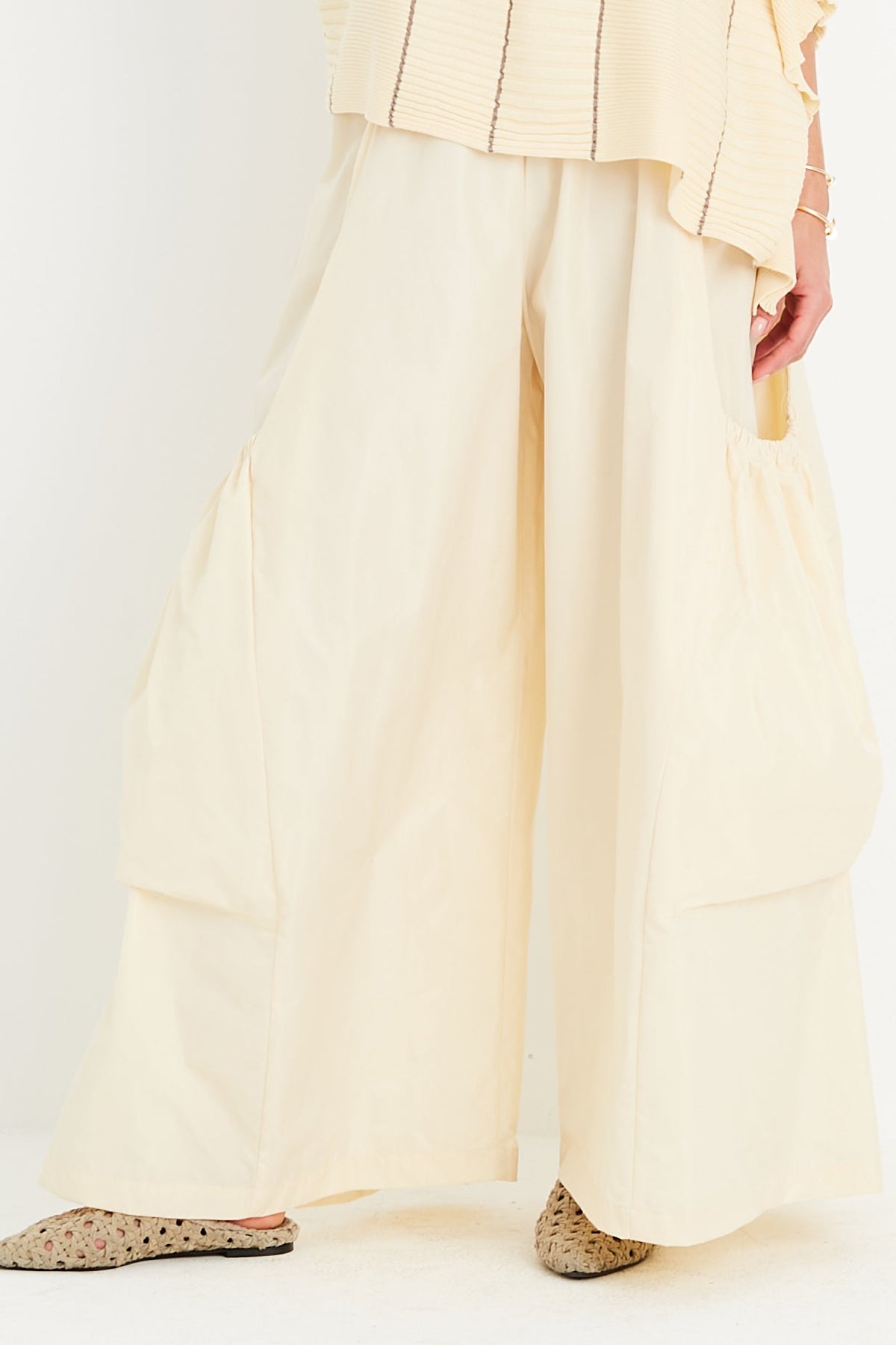 Nylon Big Pocket Pants
