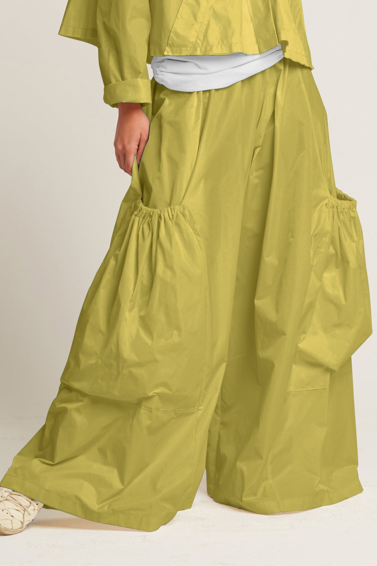 Nylon Big Pocket Pants