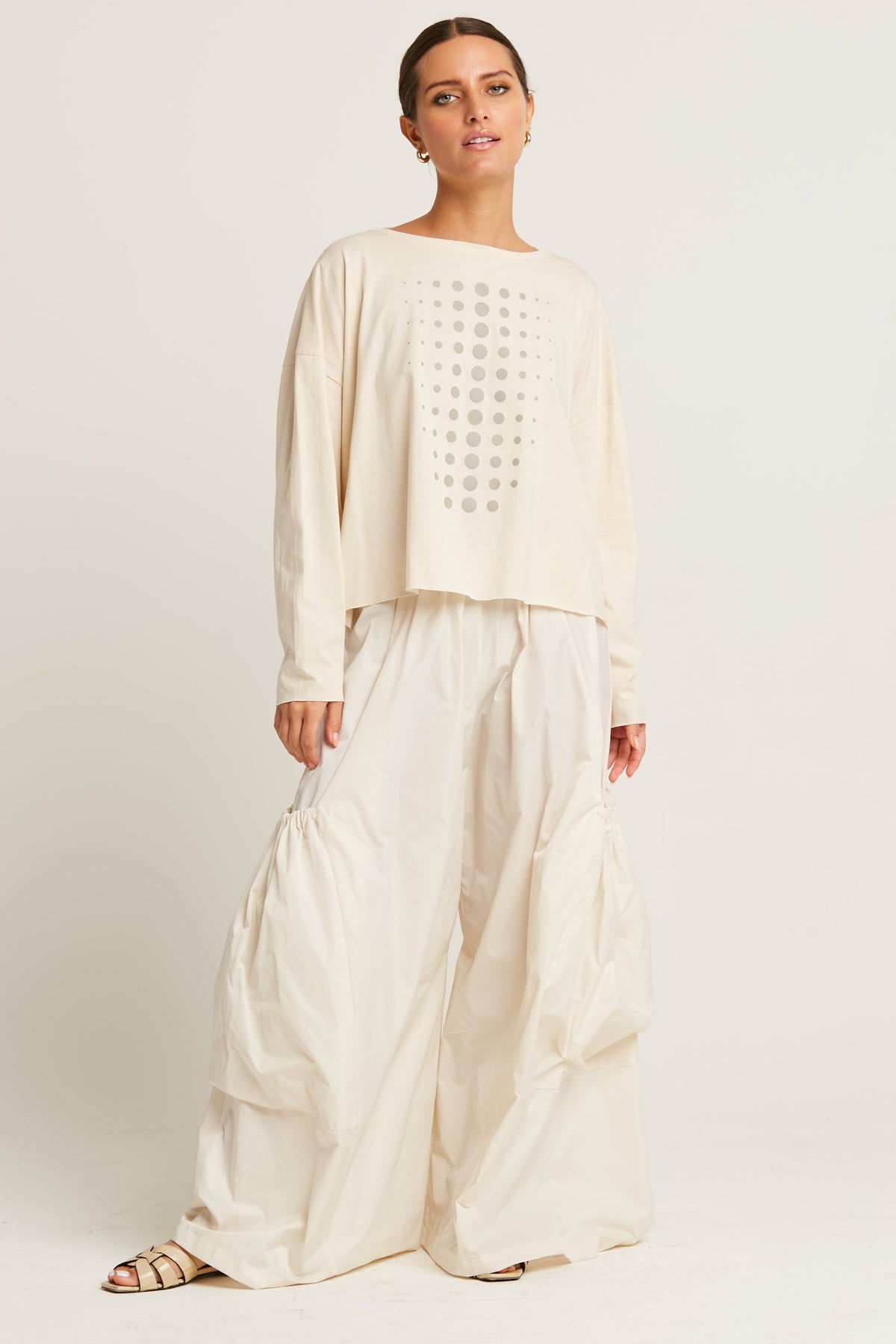 Nylon Big Pocket Pants
