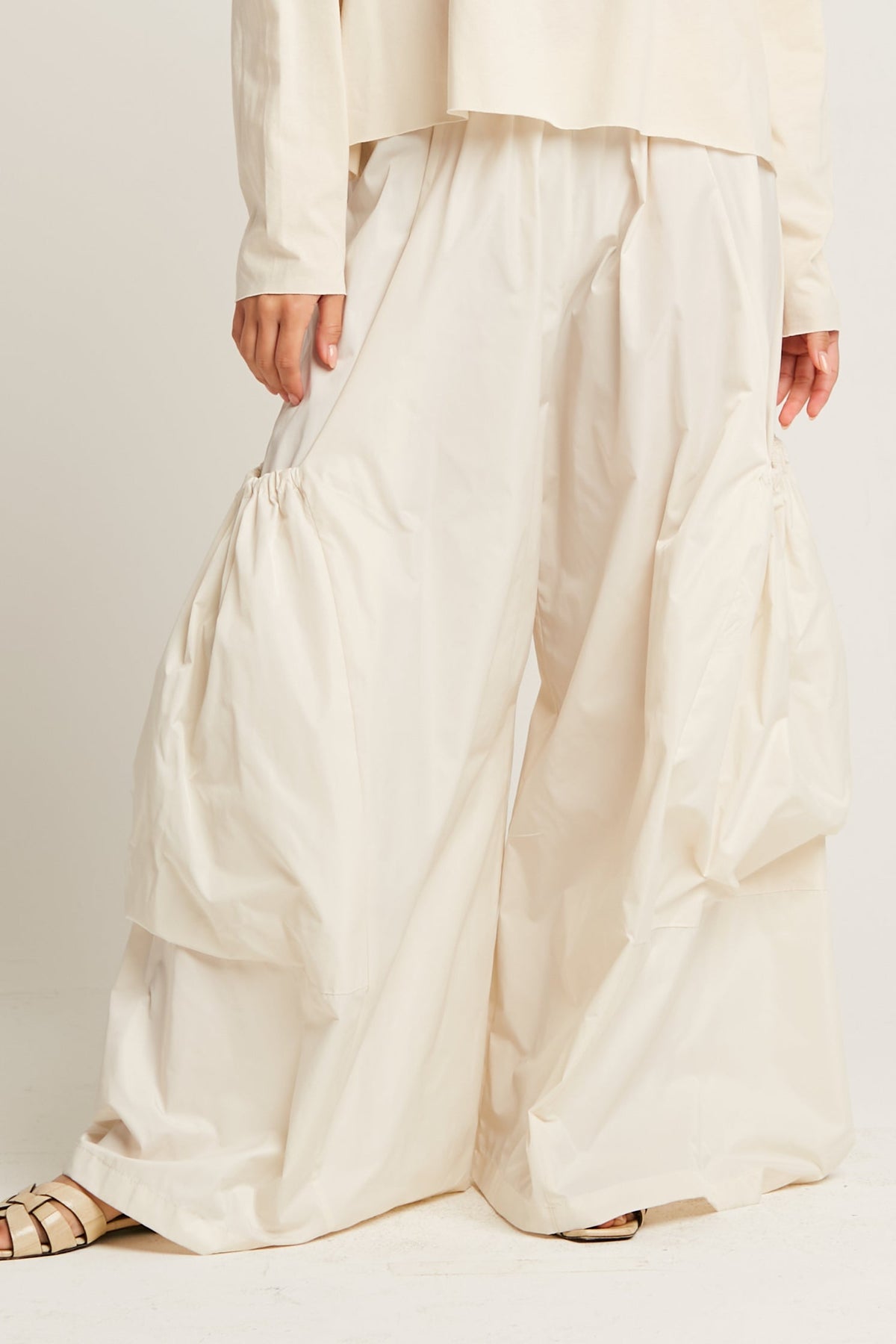 Nylon Big Pocket Pants