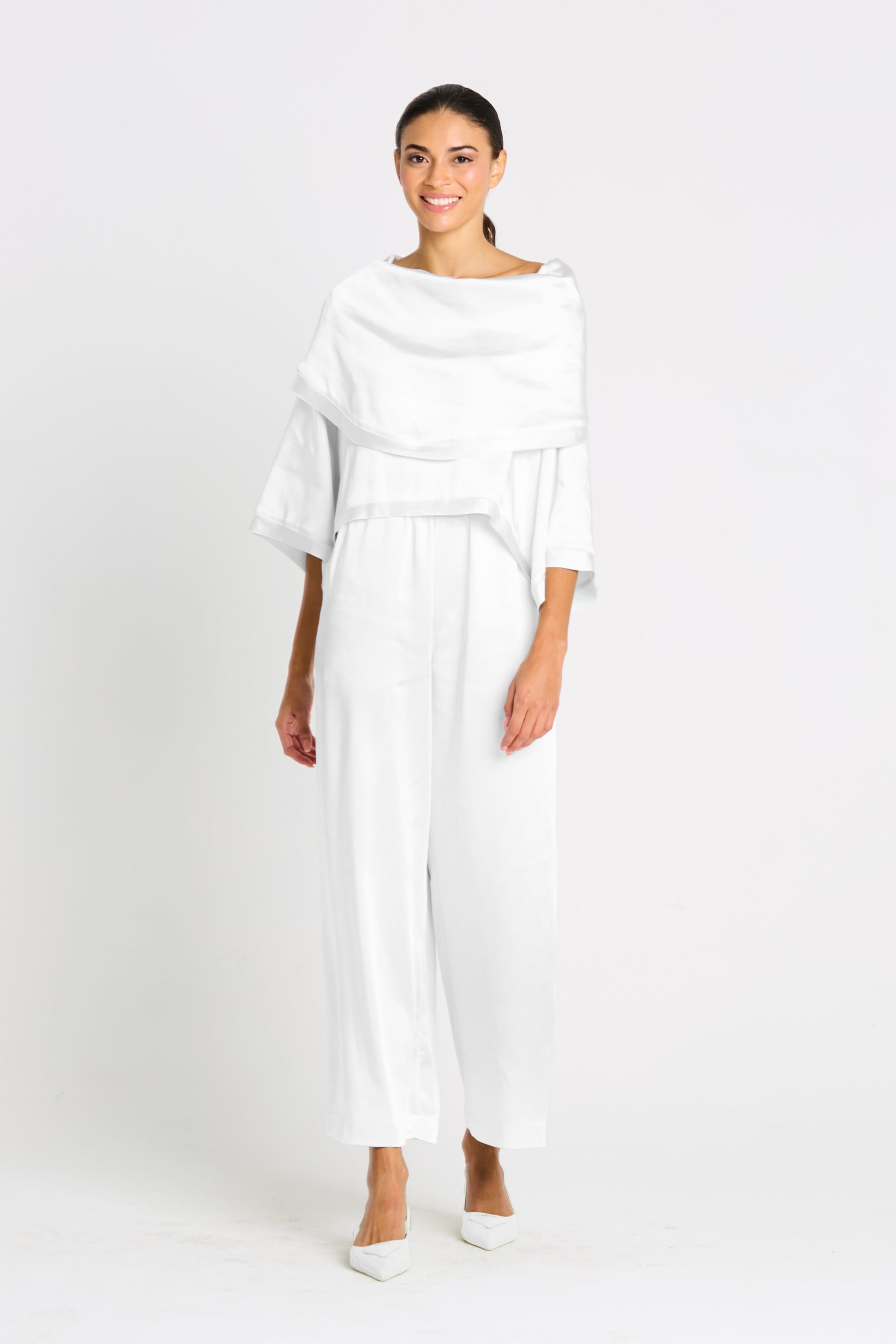 Sateen Jackie O Top