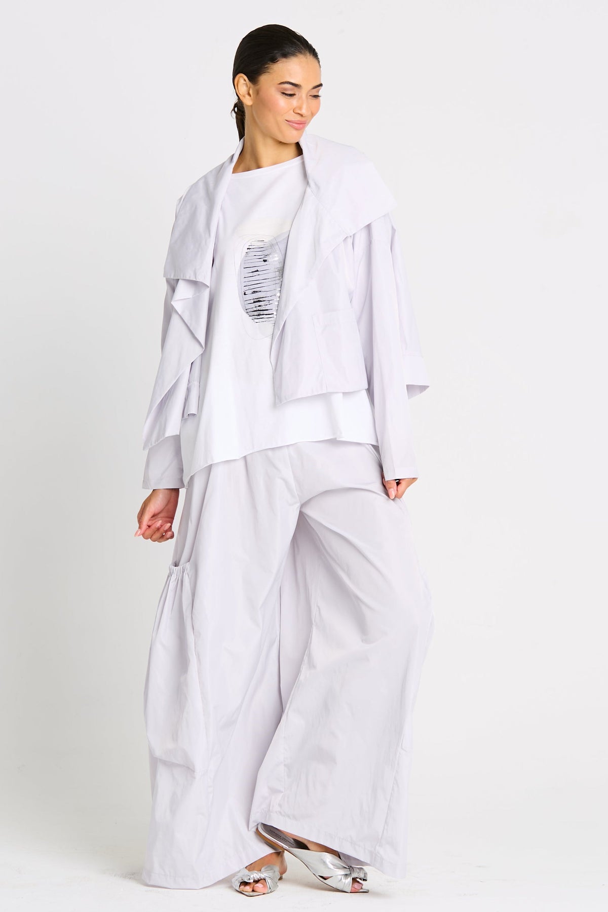 Nylon Big Pocket Pants