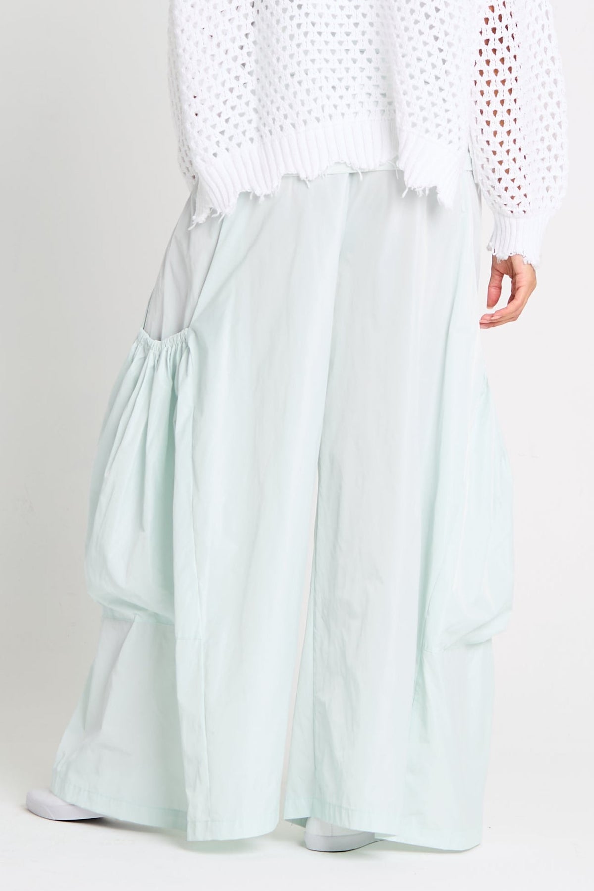 Nylon Big Pocket Pants
