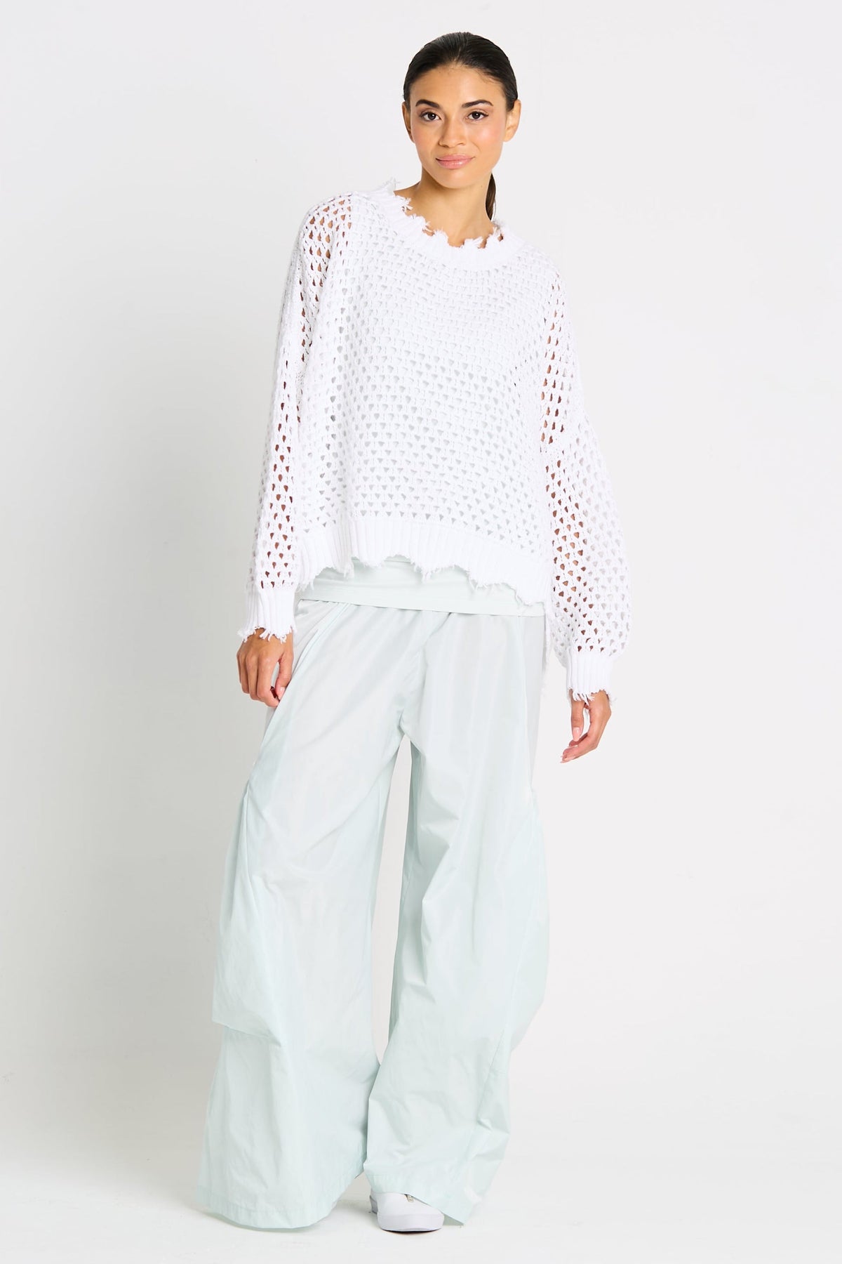 Nylon Big Pocket Pants
