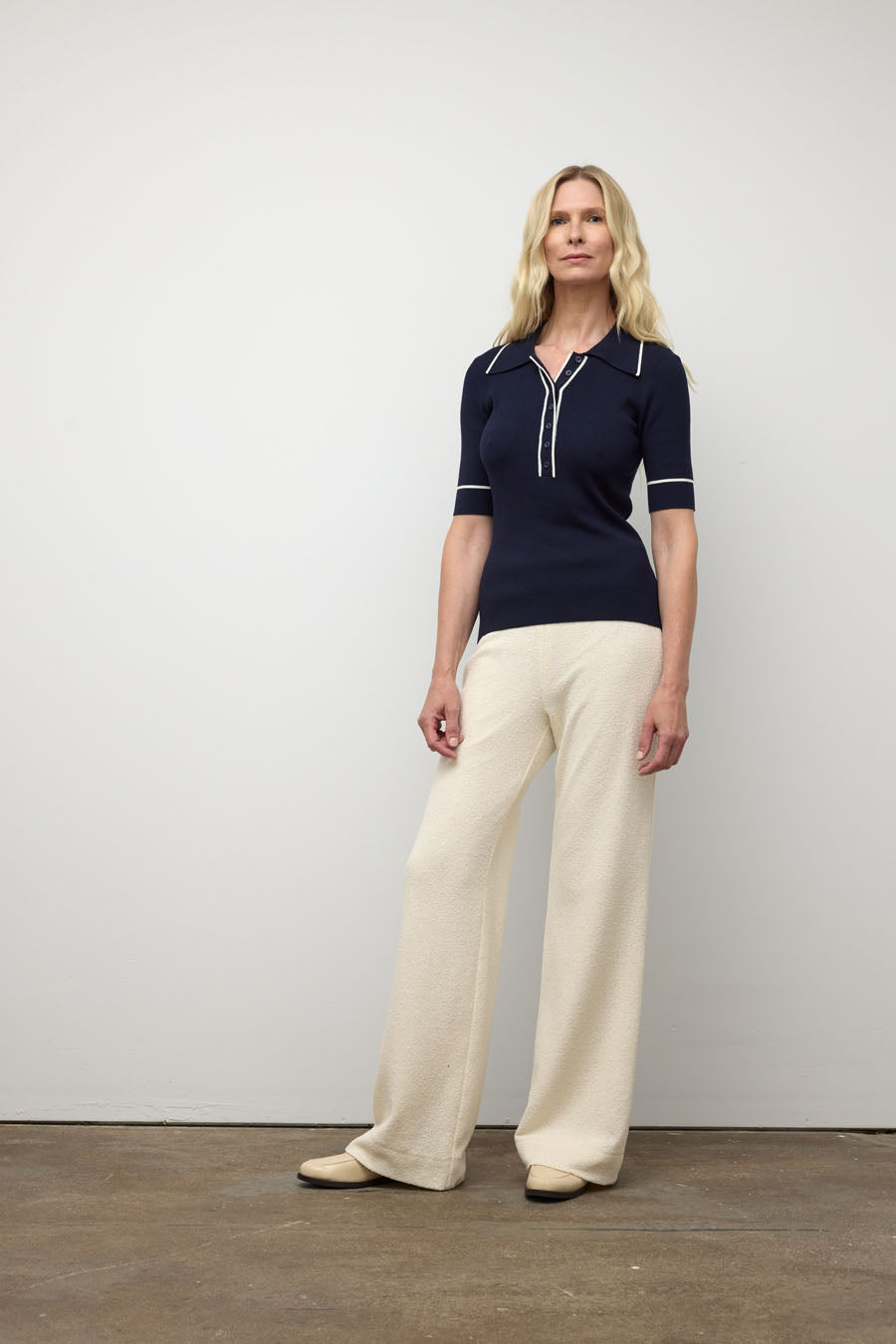 Short sleeve polo
