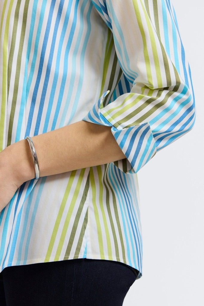 Taylor No Iron Pinpoint 3/4 Sleeve Shirt (Backup)