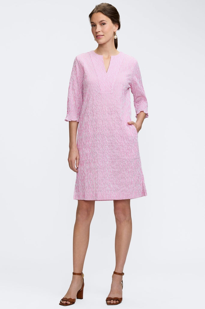 #color_white/pink crinkle jacquard