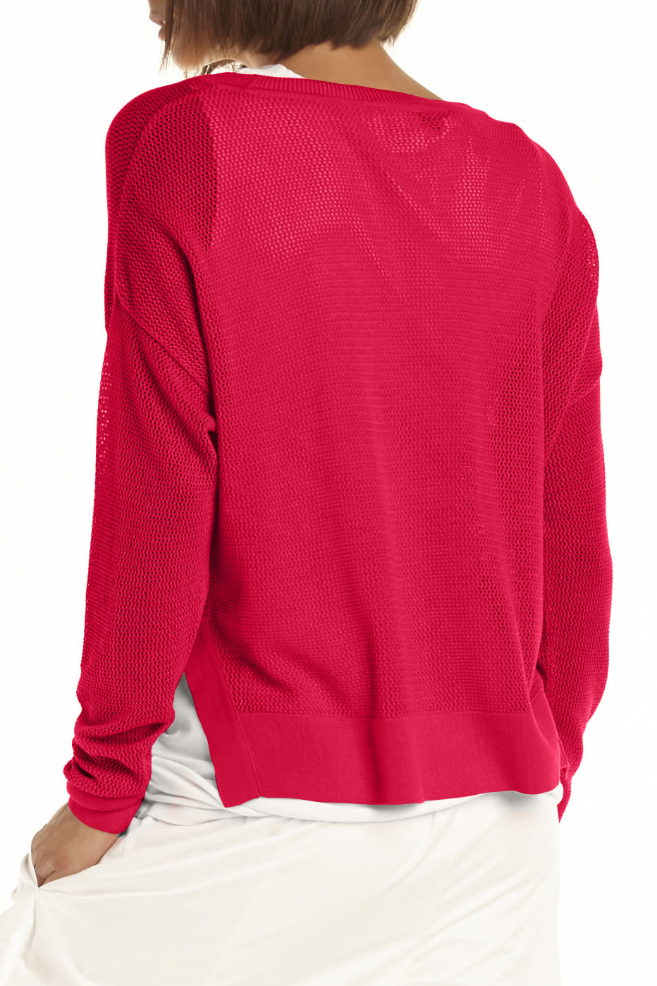 Pima Cotton Mini Seed Stitch Sweater