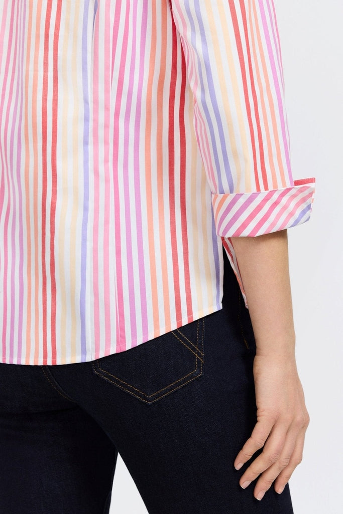 Taylor No Iron Pinpoint 3/4 Sleeve Shirt (Backup)