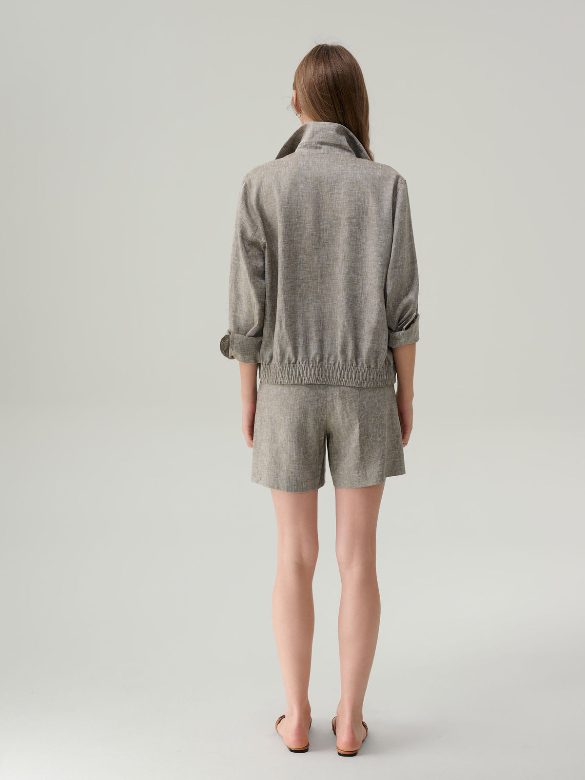 Cecilia Linen Jacket