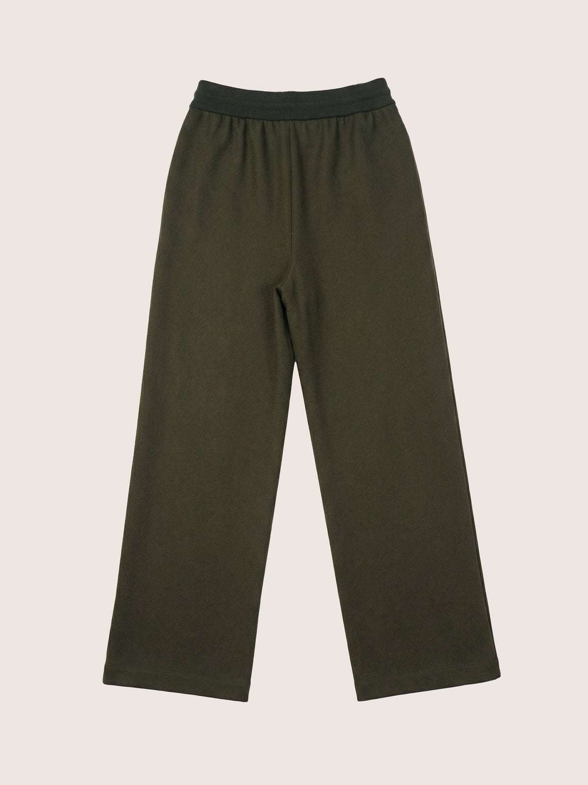 Leni Wool/Cotton Wide Leg Pants