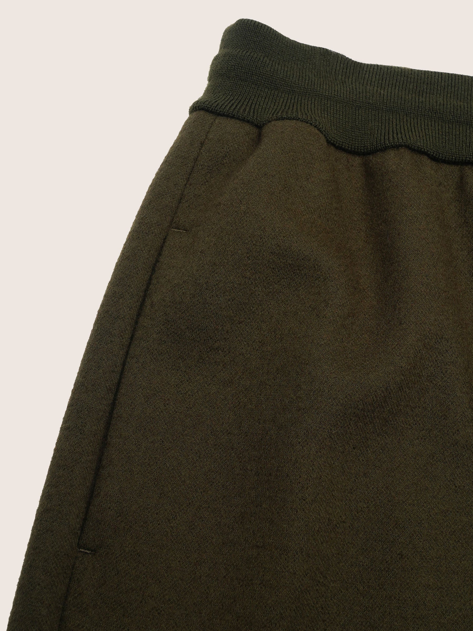 Leni Wool/Cotton Wide Leg Pants