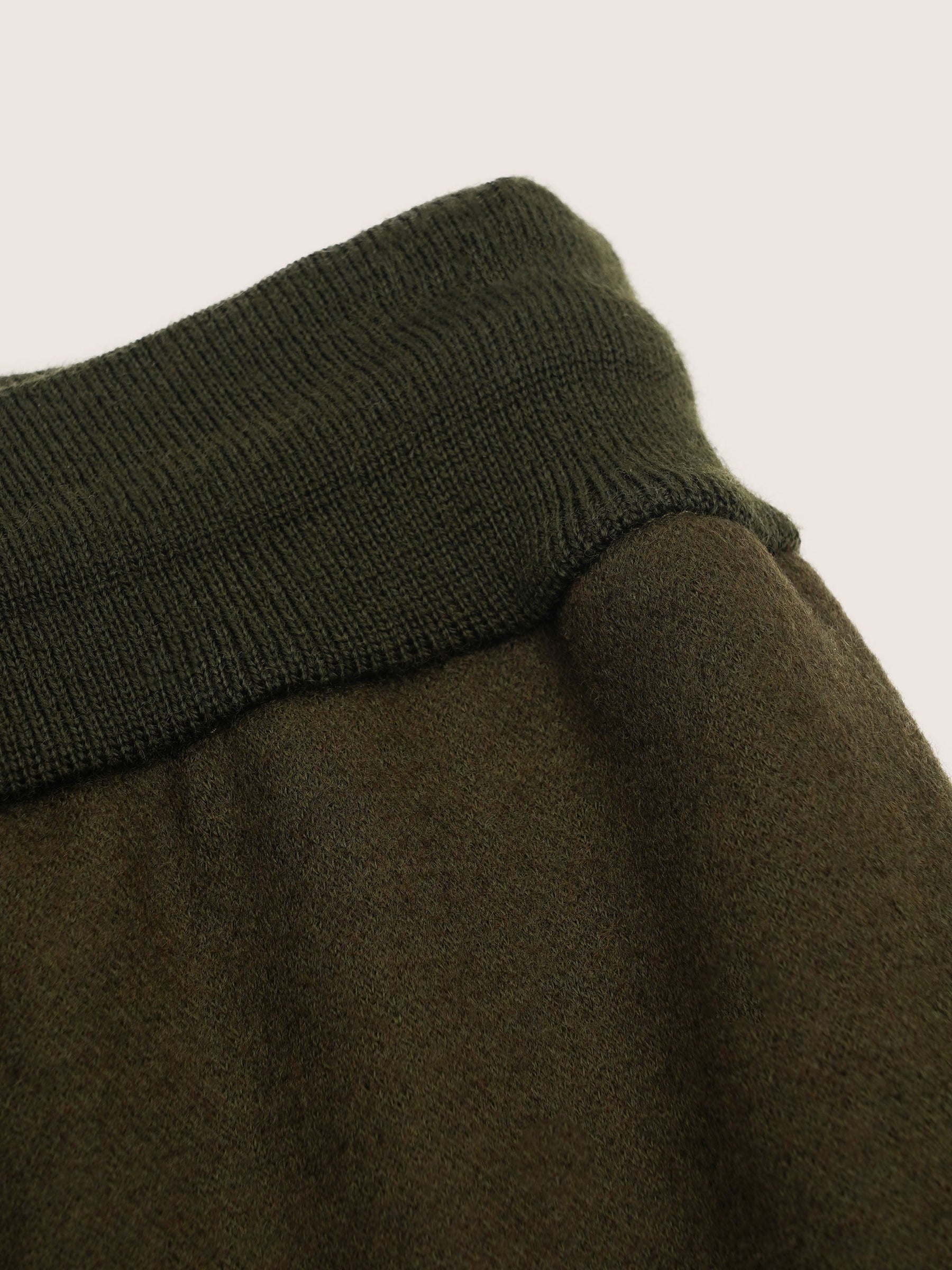Leni Wool/Cotton Wide Leg Pants