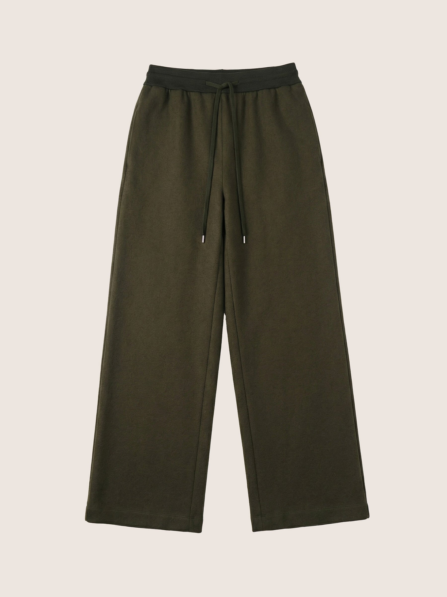 Leni Wool/Cotton Wide Leg Pants