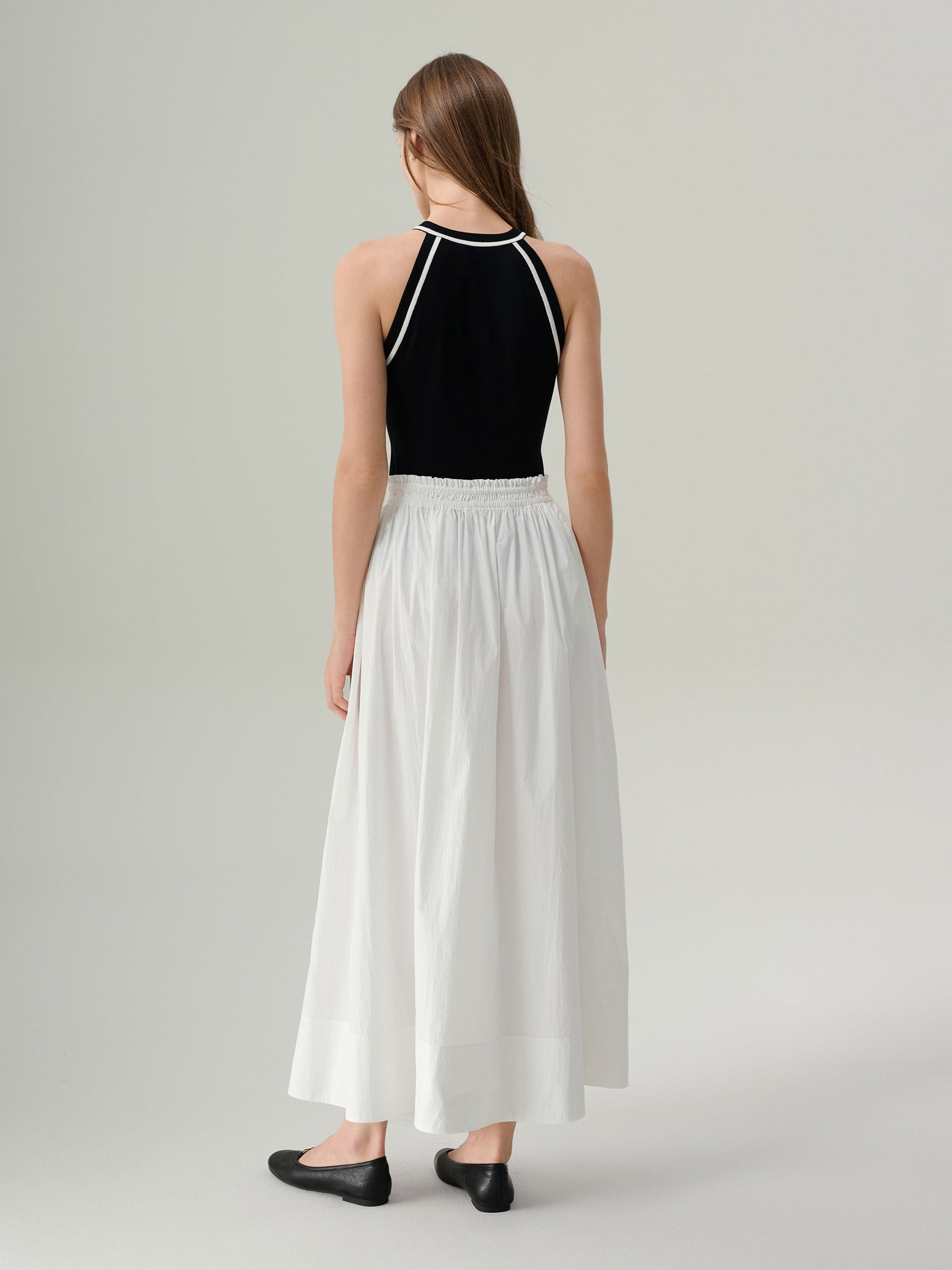Effie Cotton Midi Skirt