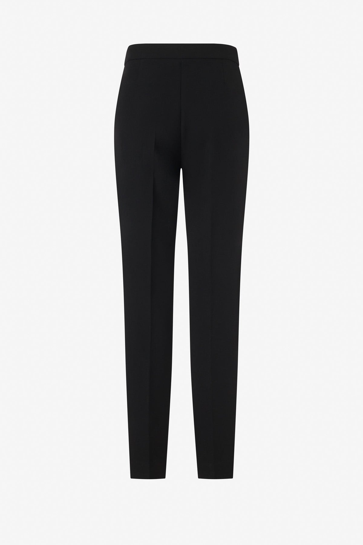 Pintuck straight leg trouser