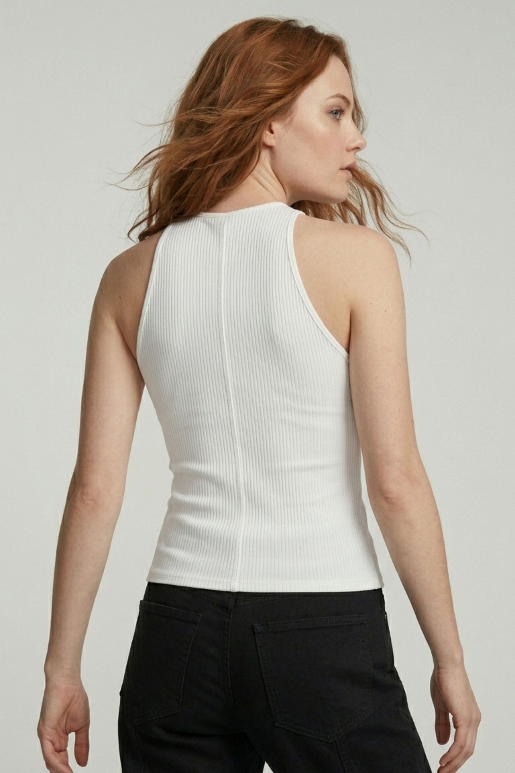 Callie Rib Halter Top