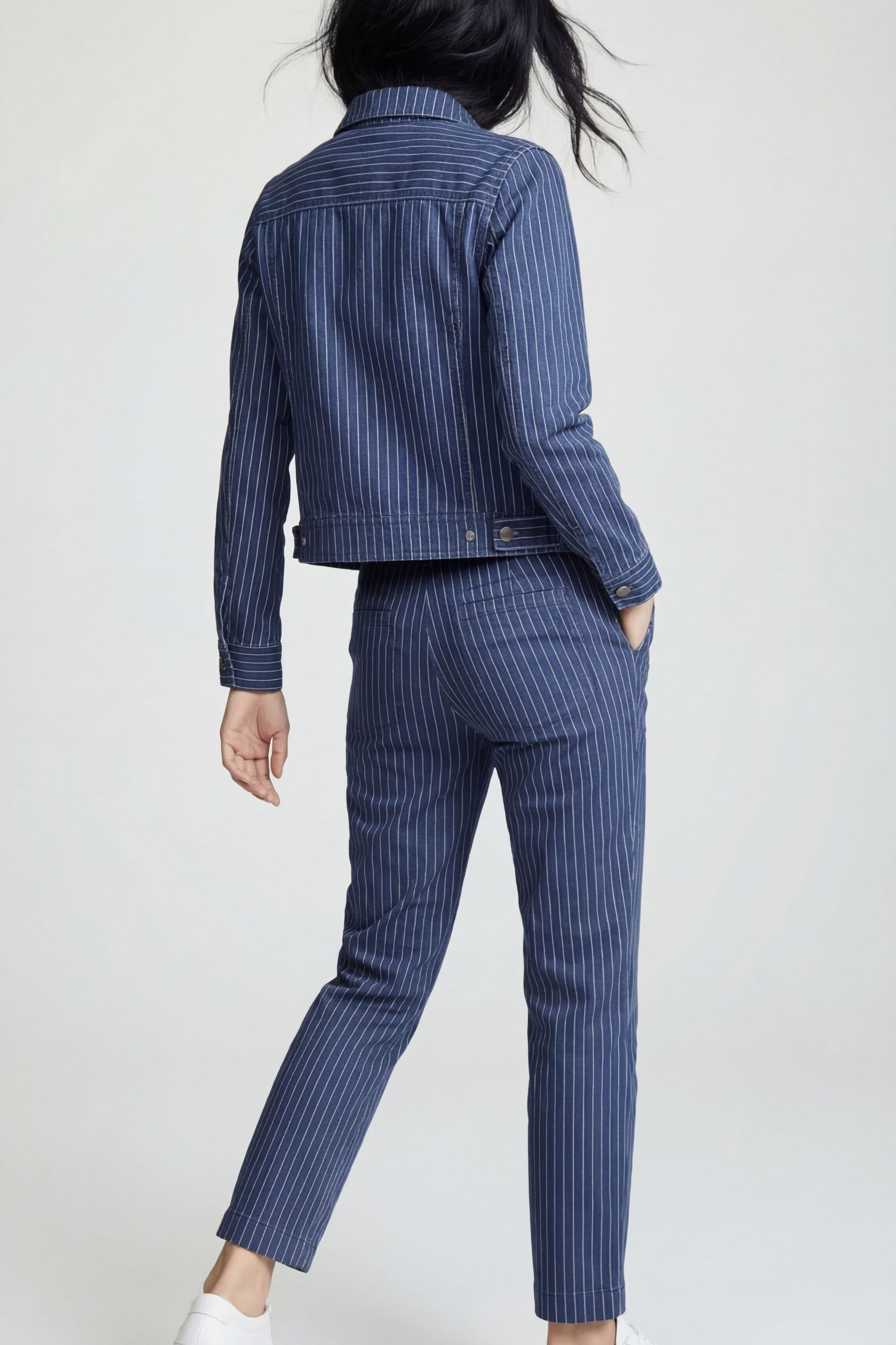 Dynamic Dina Striped Ultralight Tapered Ankle Pant
