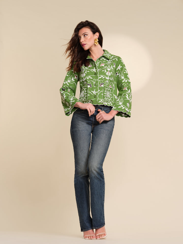 ETR61234 THE MARIANNA EMBROIDERED JACKET