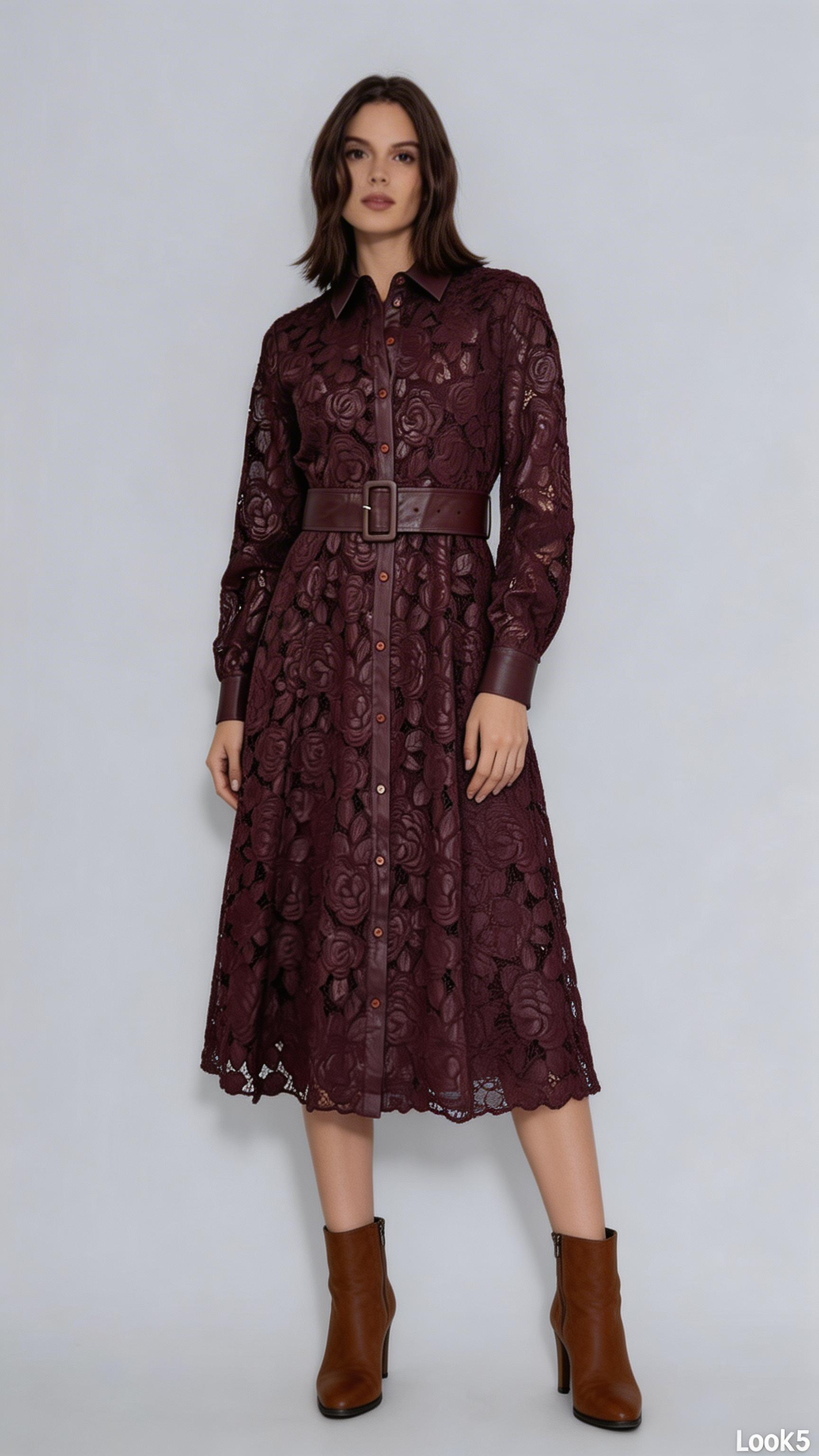 The Kennedy Vegan Leather Dress - ETR64235