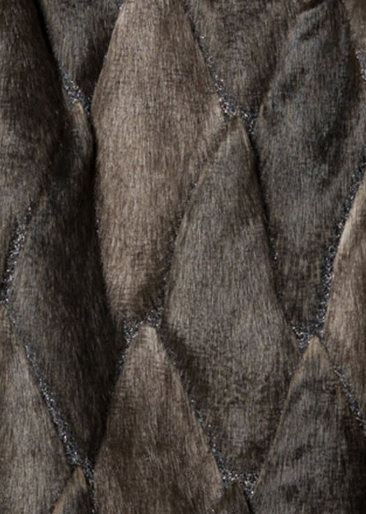 Adamas Faux Fur Vest