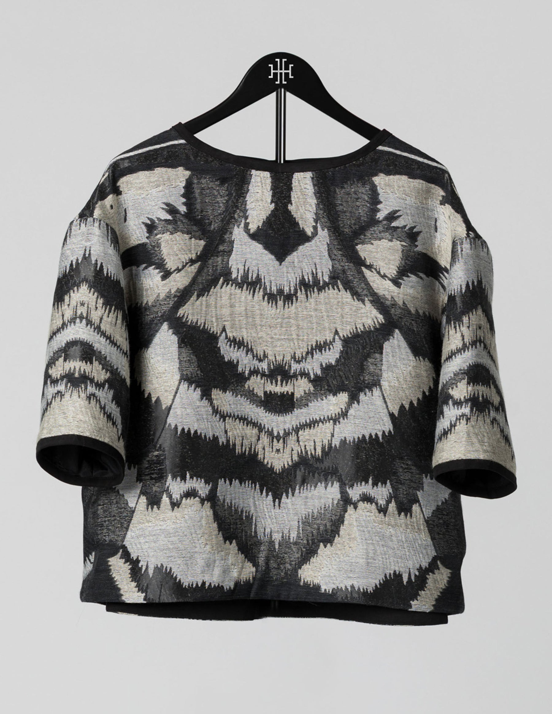 Odile Jacquard Top - SHIPS 9.15