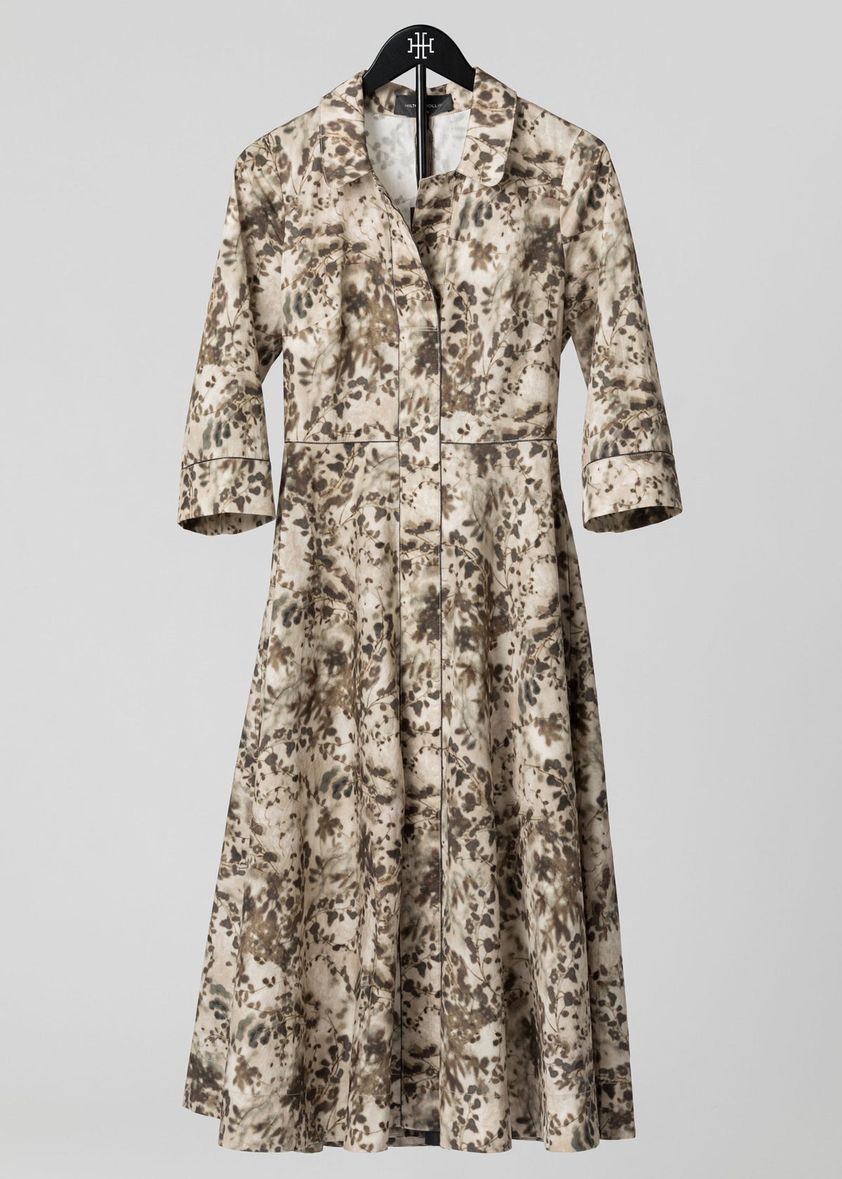 Autumn Forest Print Dress