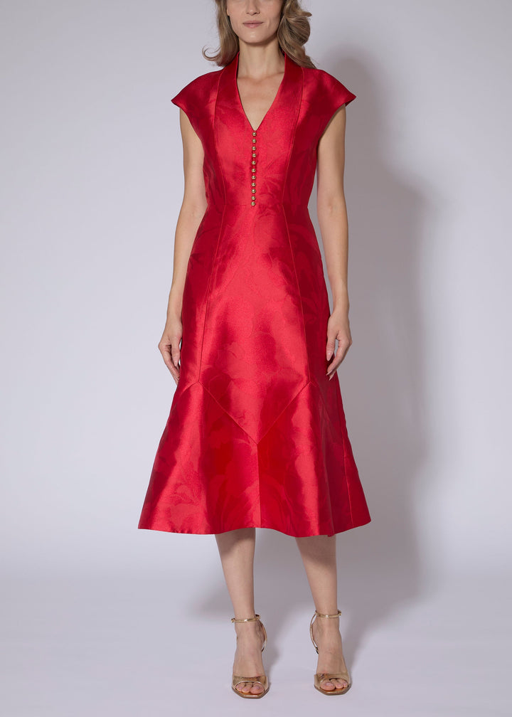 Garden Jacquard Dress
