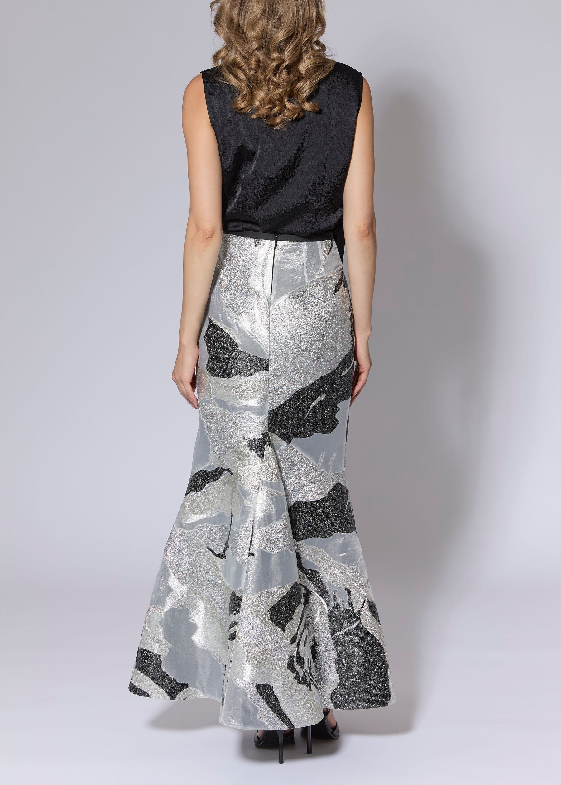 Lavish Fil Coupe Skirt