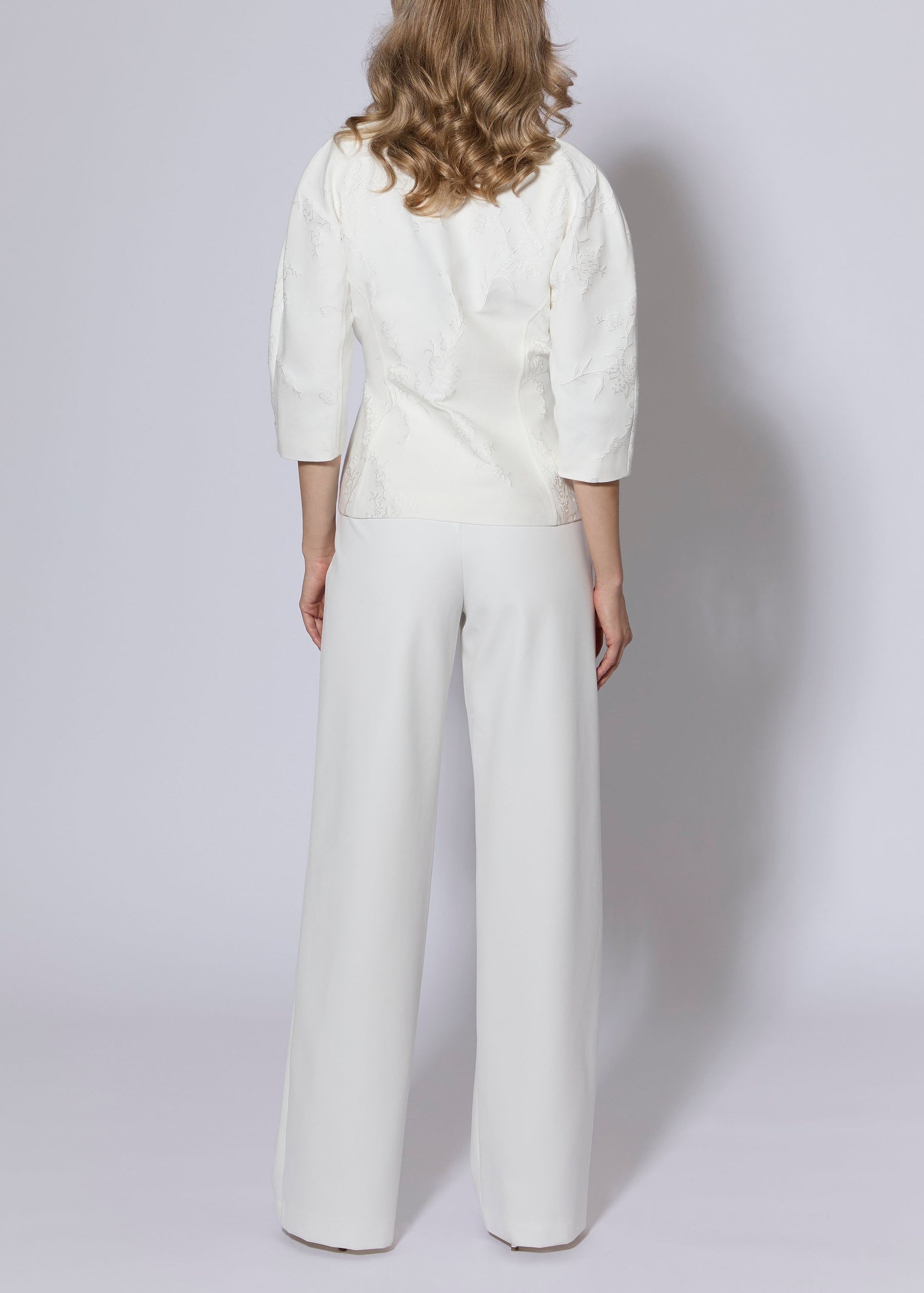 Cherry Blossom Jacquard Jacket