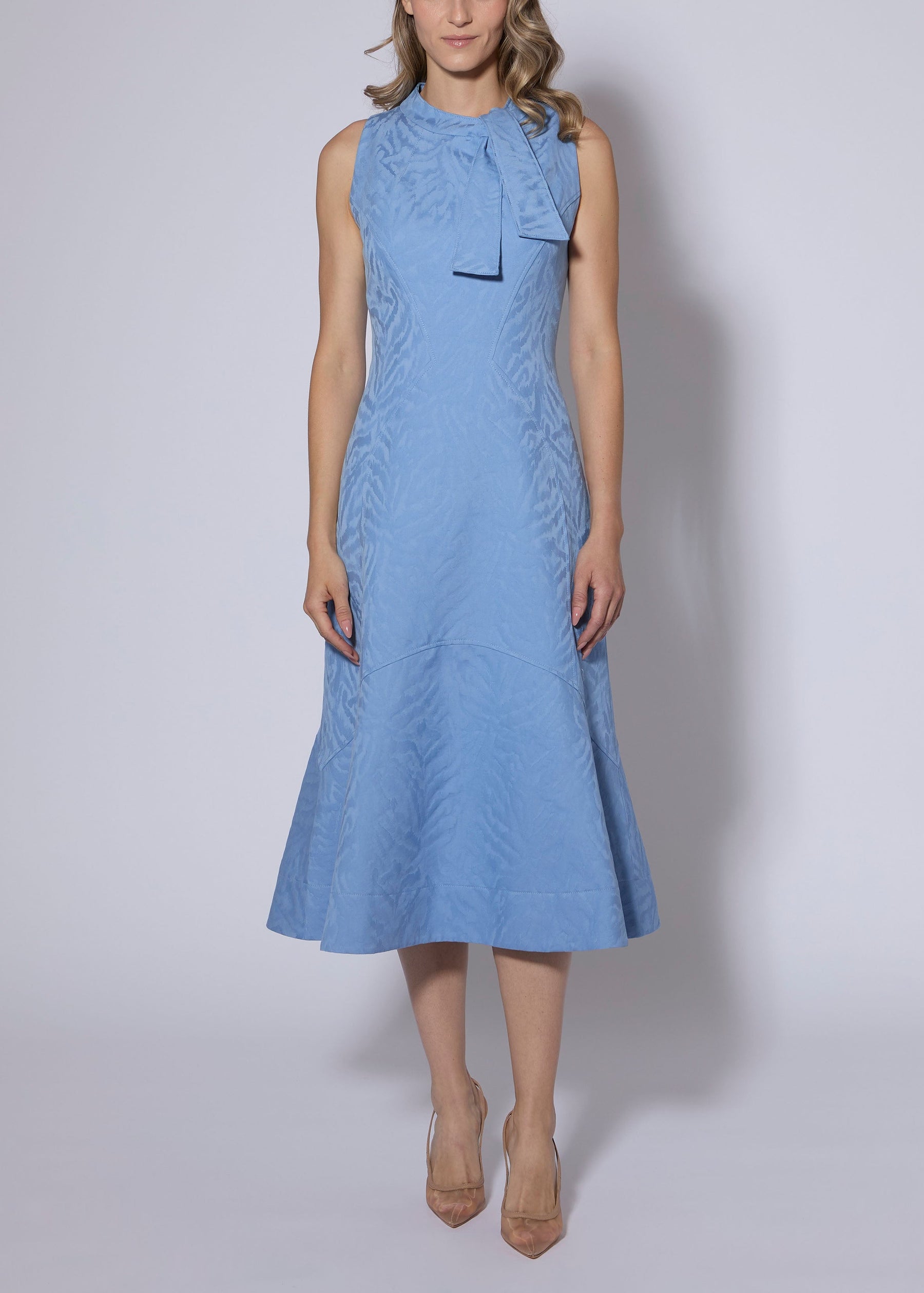Impasto Jacquard Dress