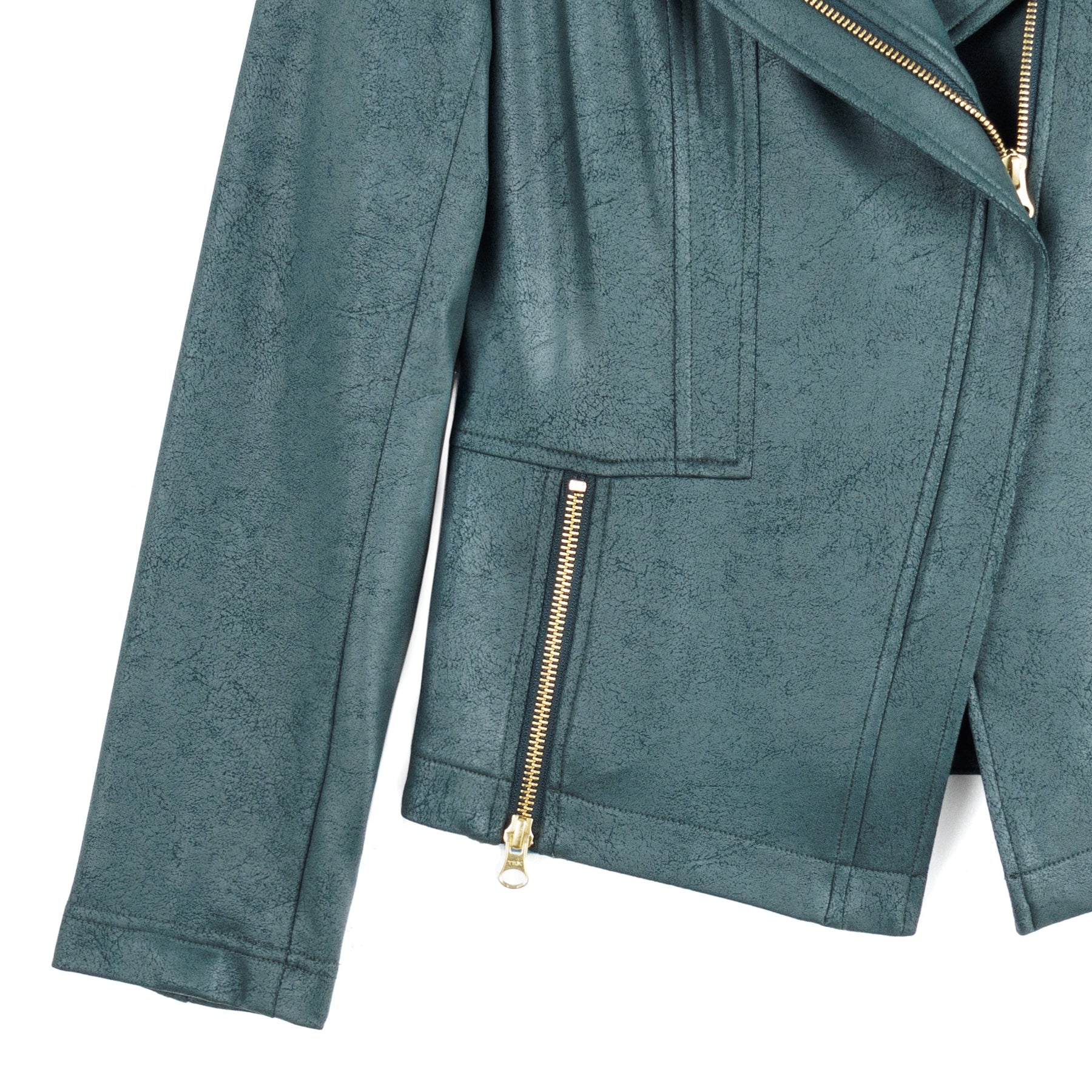 Liquid Leather™ Signature Jacket - Hunter Green - Clara Sunwoo