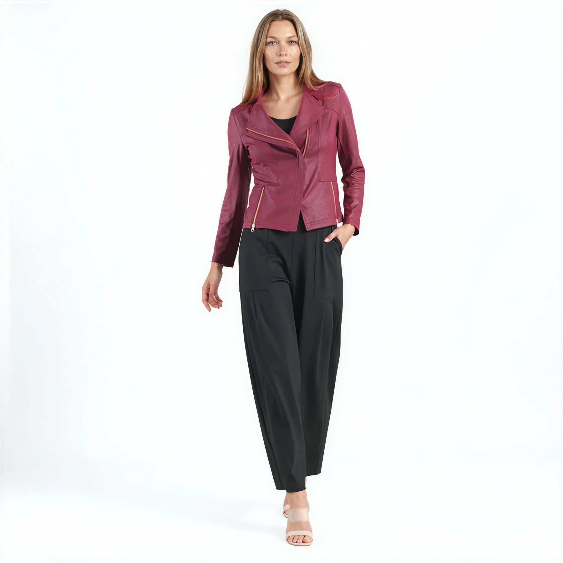 Liquid Leather™ Signature Jacket - Merlot