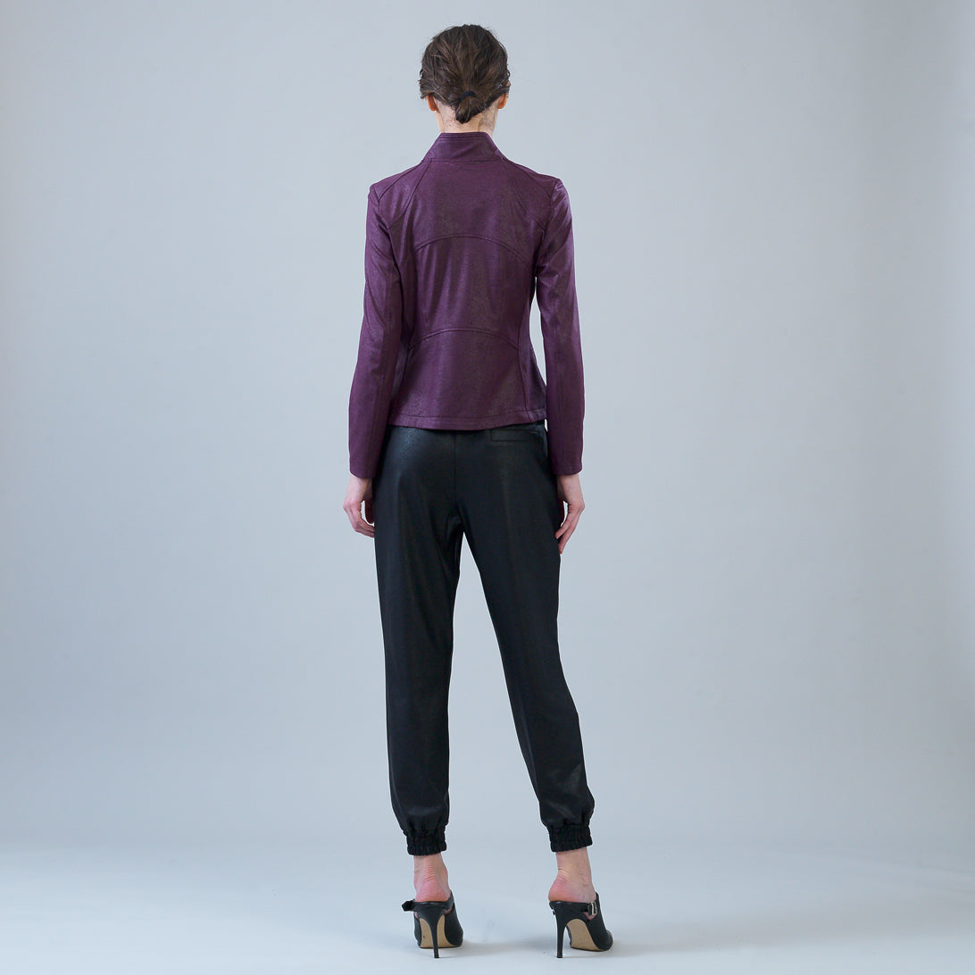 Liquid Leather™ Signature Jacket - Plum