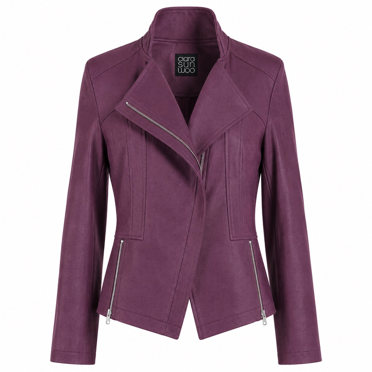 Liquid Leather™ Signature Jacket - Plum