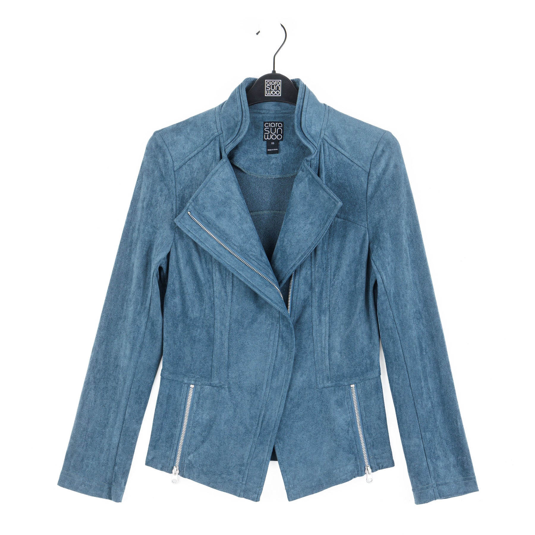 Soft Suede - Signature Jacket - Blue Moss