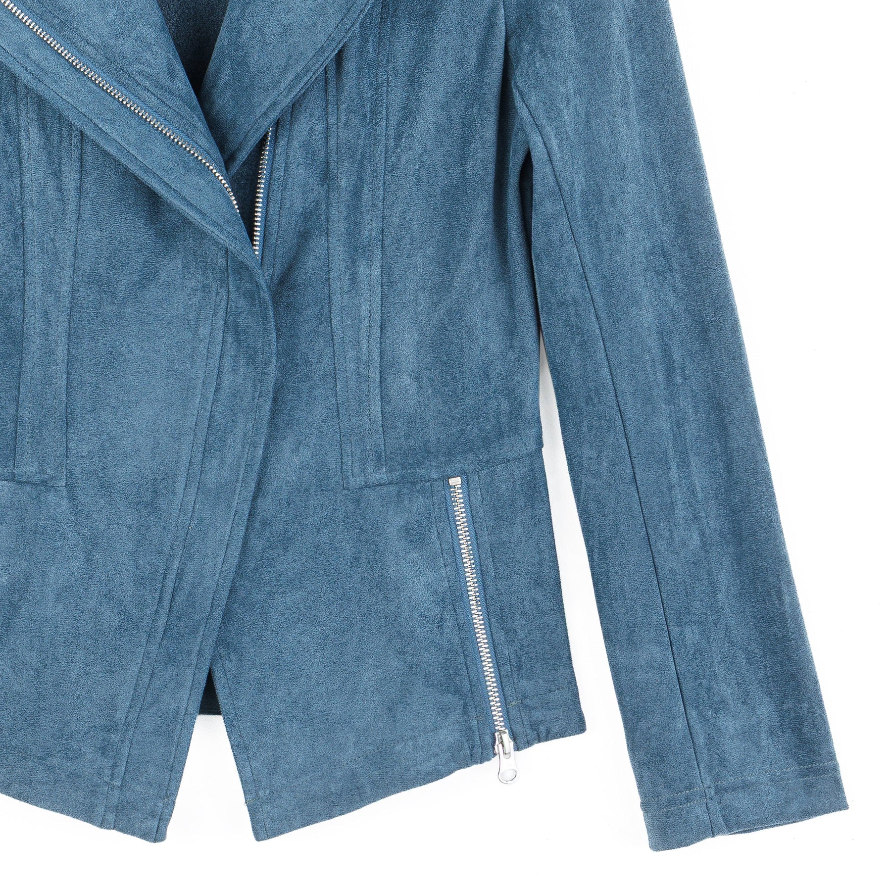 Soft Suede - Signature Jacket - Blue Moss