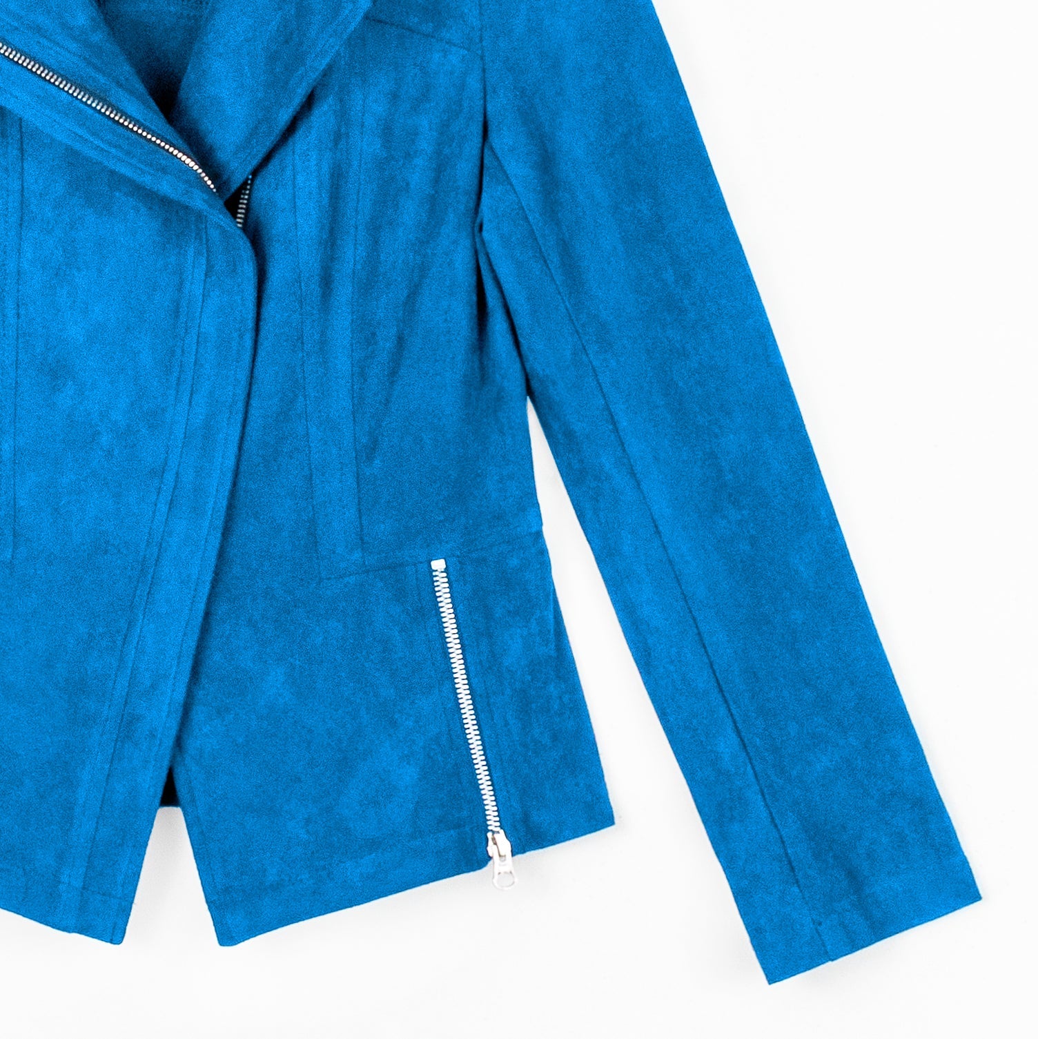 Soft Suede - Signature Jacket - French Blue - Clara Sunwoo