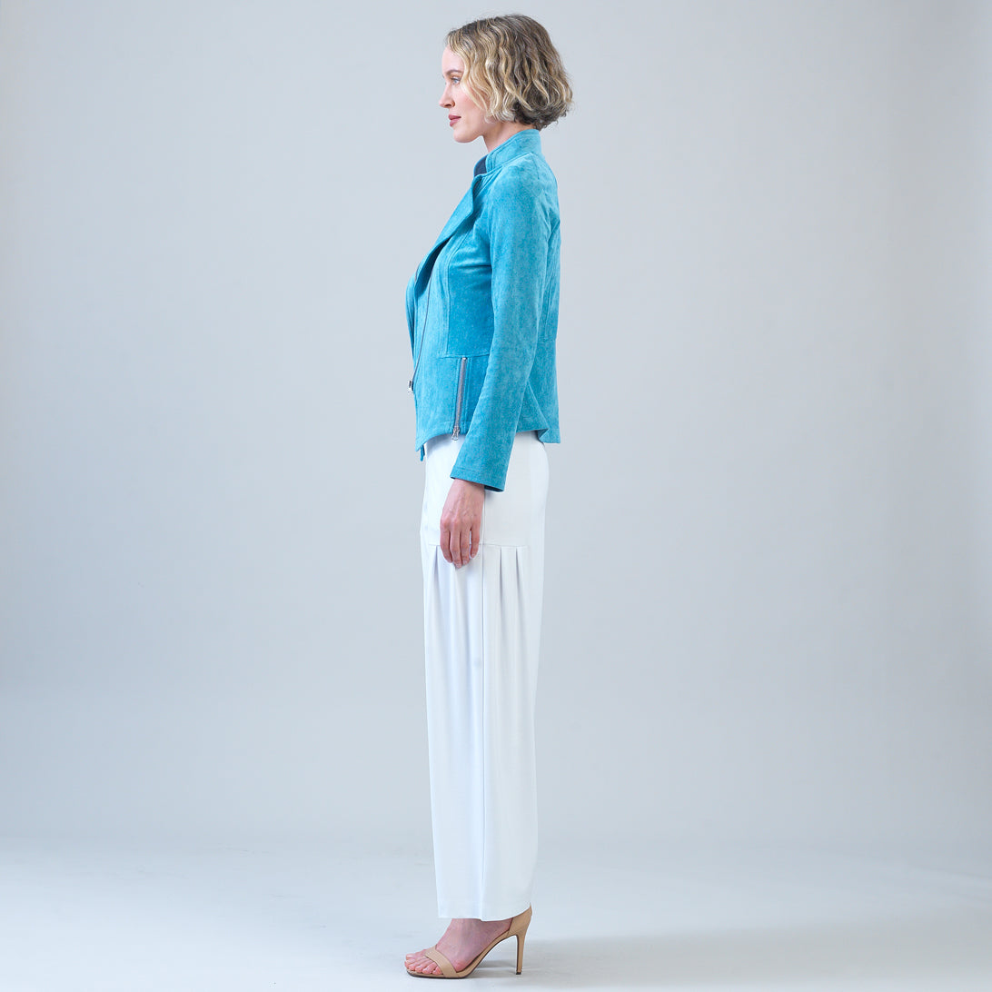 Soft Suede - Signature Jacket - Ocean