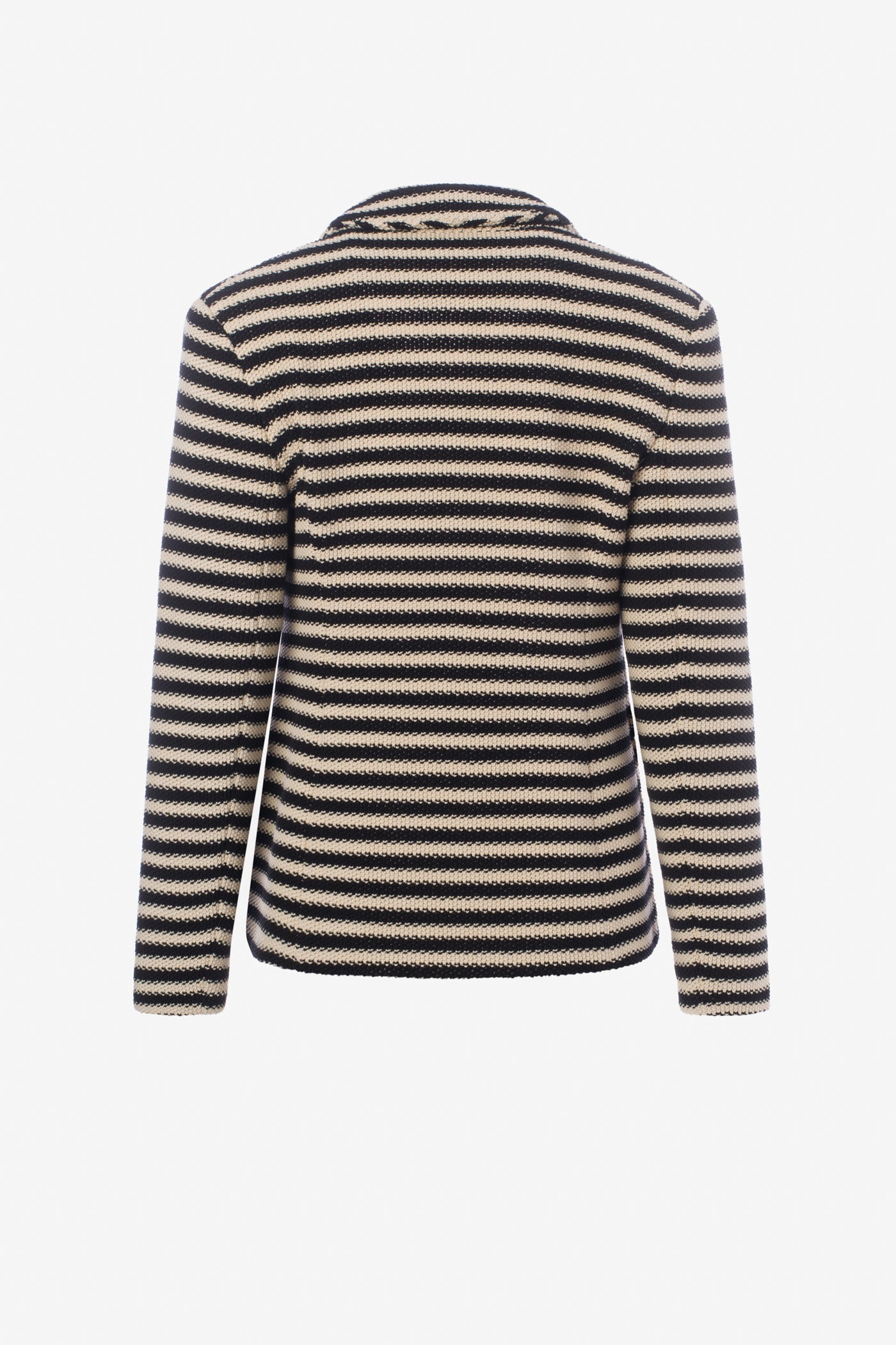 Notch collar jacket patch pockets