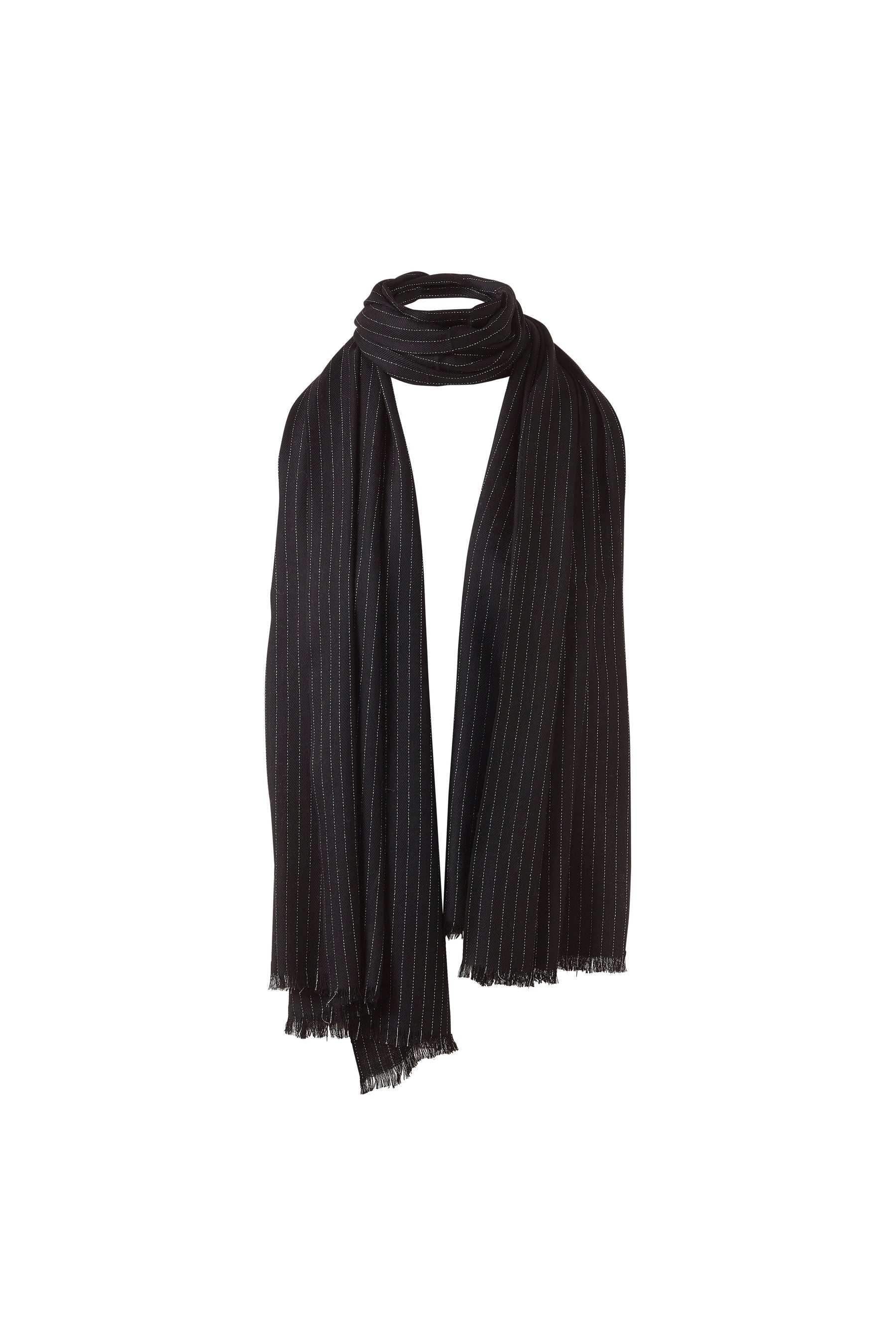 LUREX HERRINGBONE SHAWL