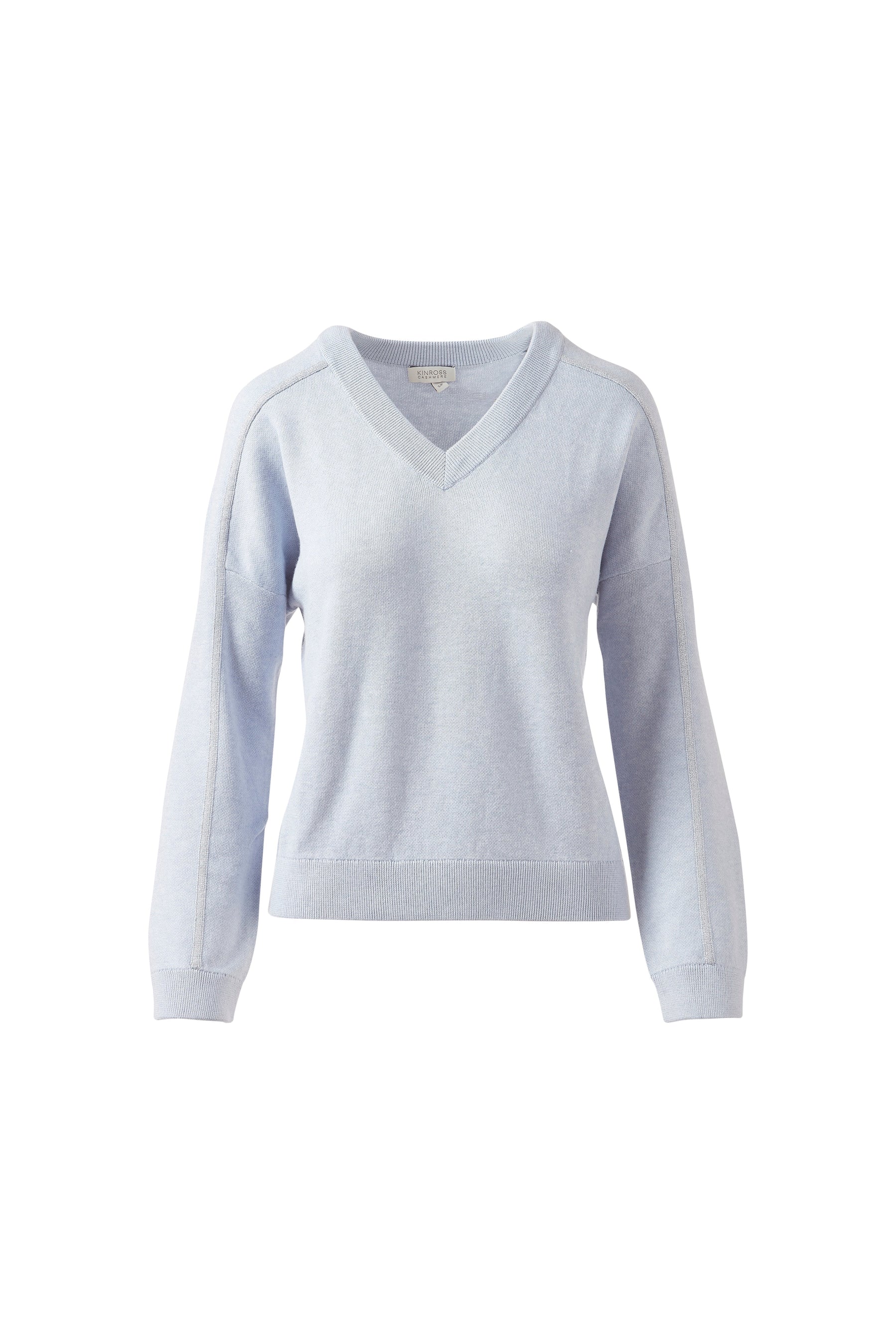 LUREX TIPPED DOUBLEKNIT VEE