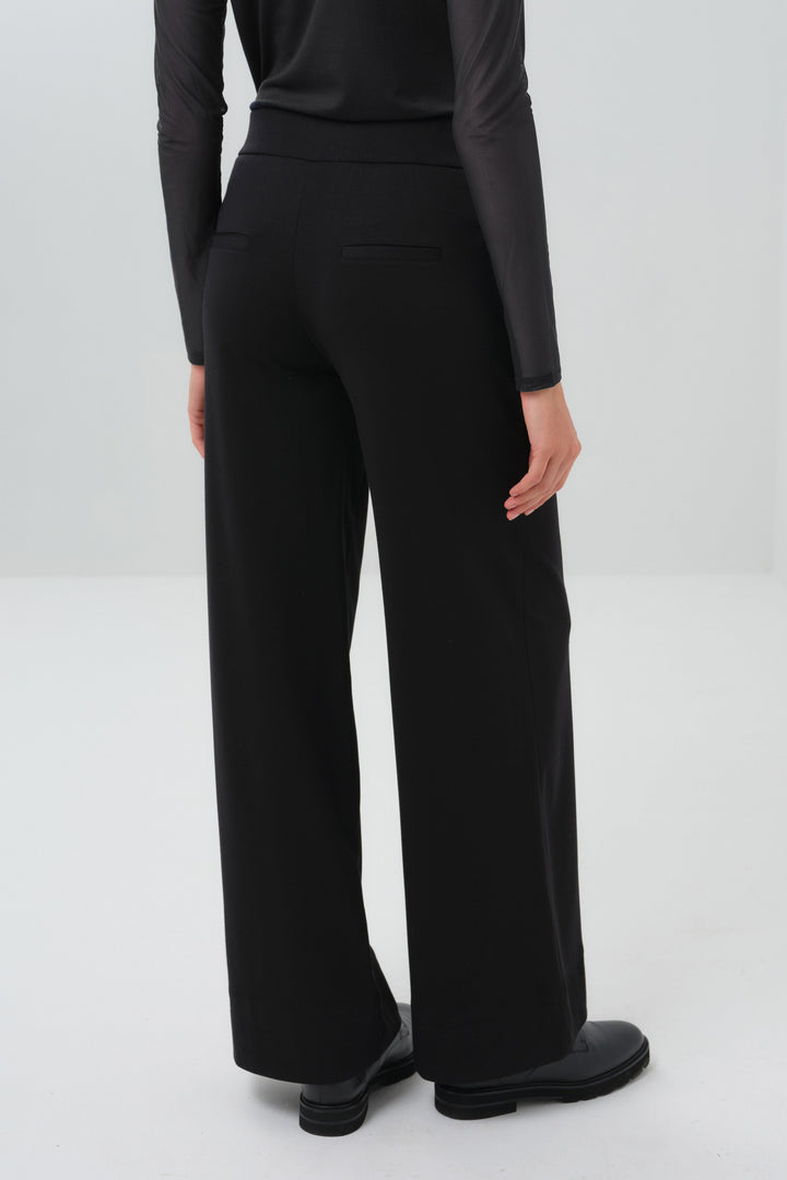 Mita Comfortable Travel Pull On Wide Leg Pant