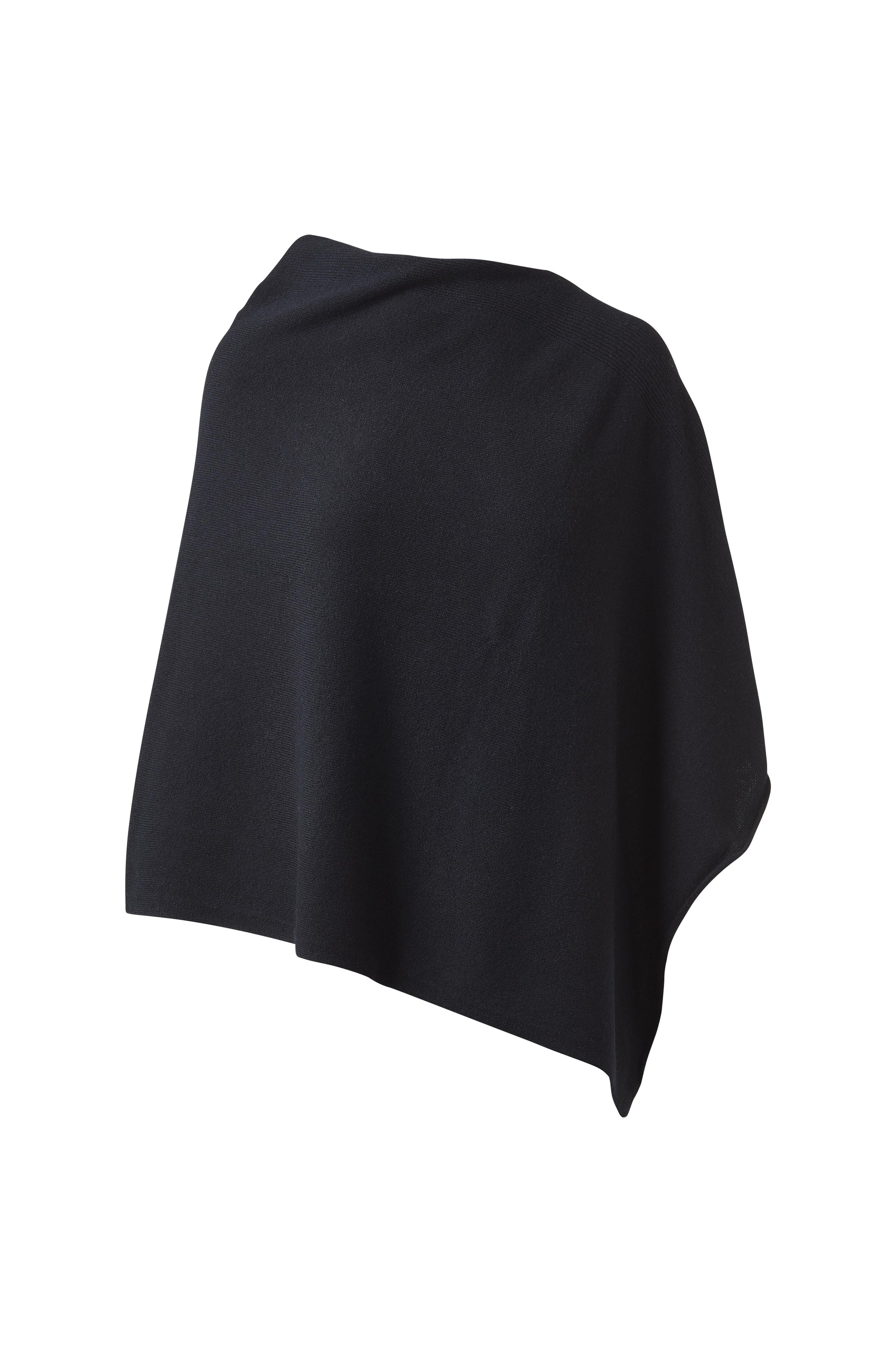 RIB DETAIL PONCHO