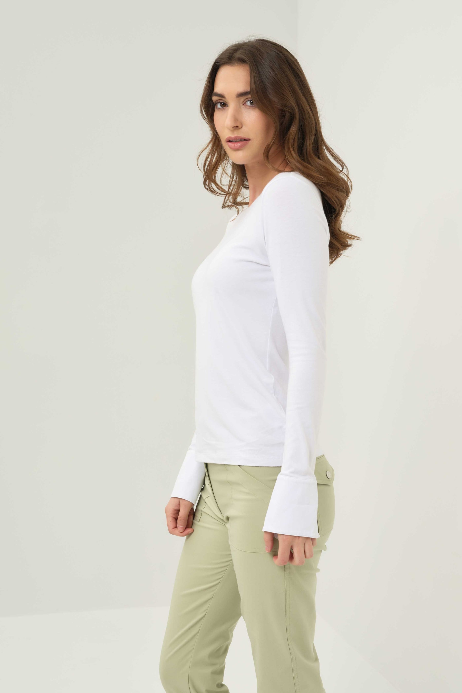 Mayven Top in White