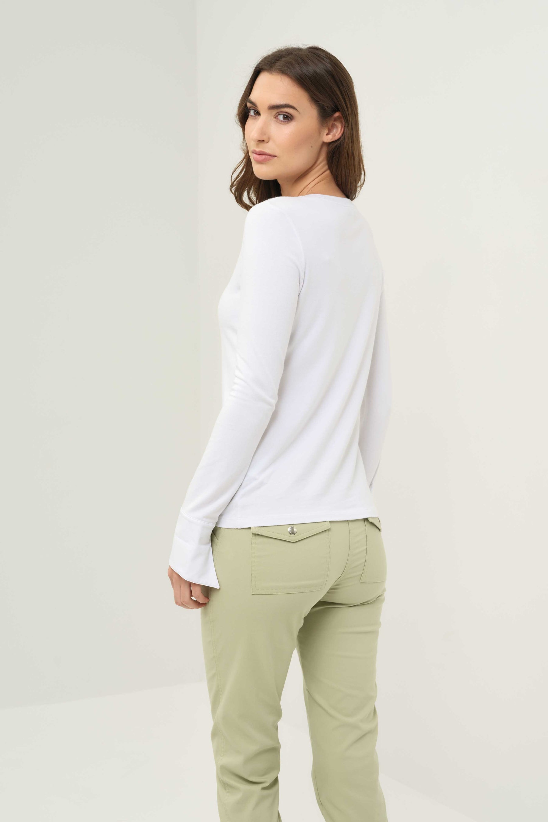 Mayven Top in White